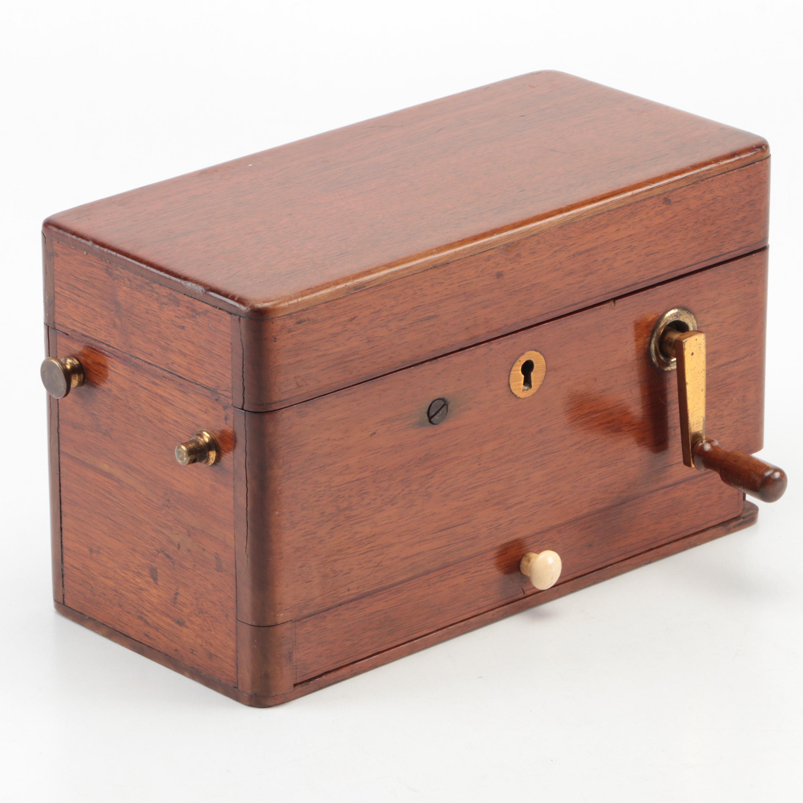 Quack Medicine Davis and Kidder's Magneto-Electric Machine for Nervous Diseases