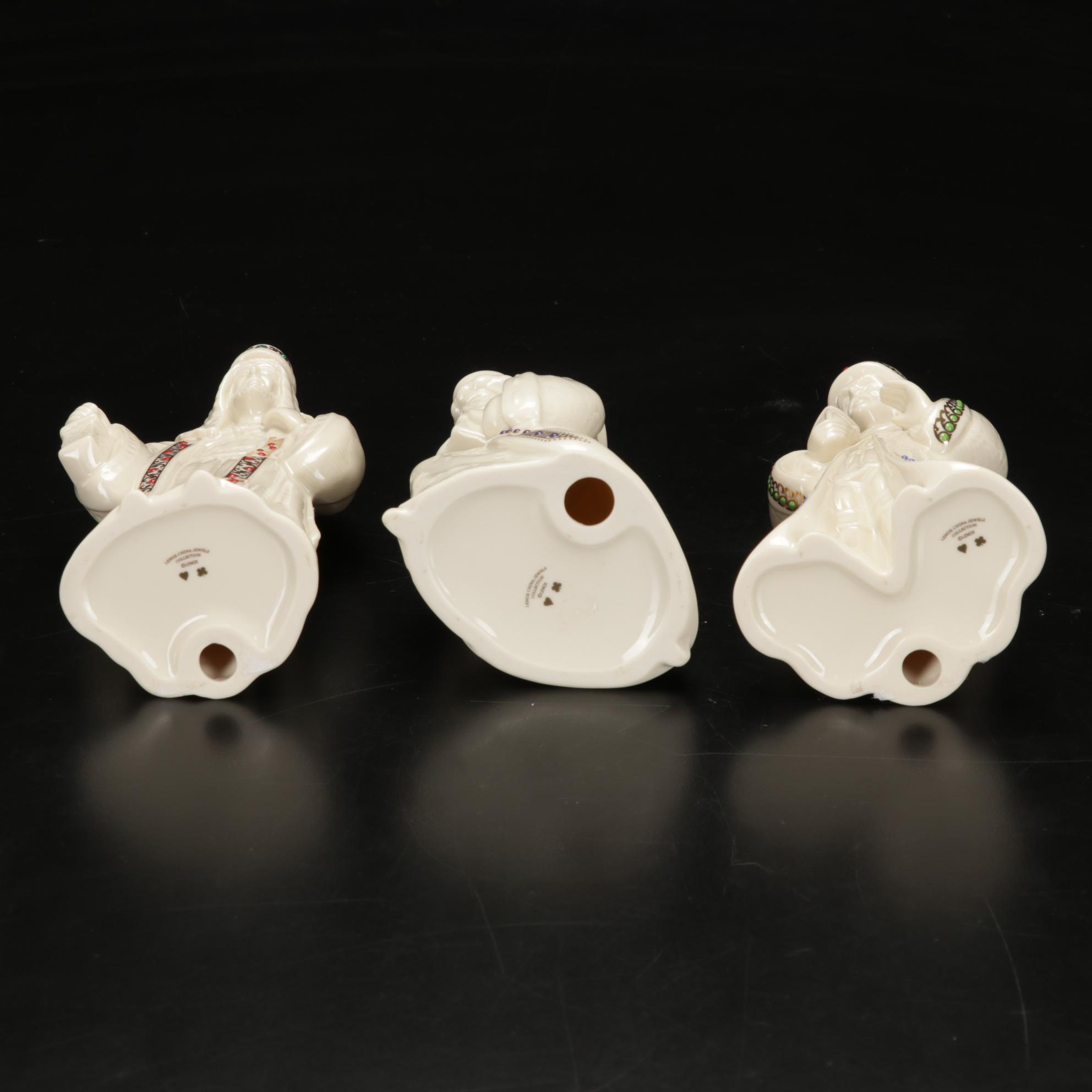 Lenox "China Jewels" Collection Bone China Nativity Figurines, 1993–2007