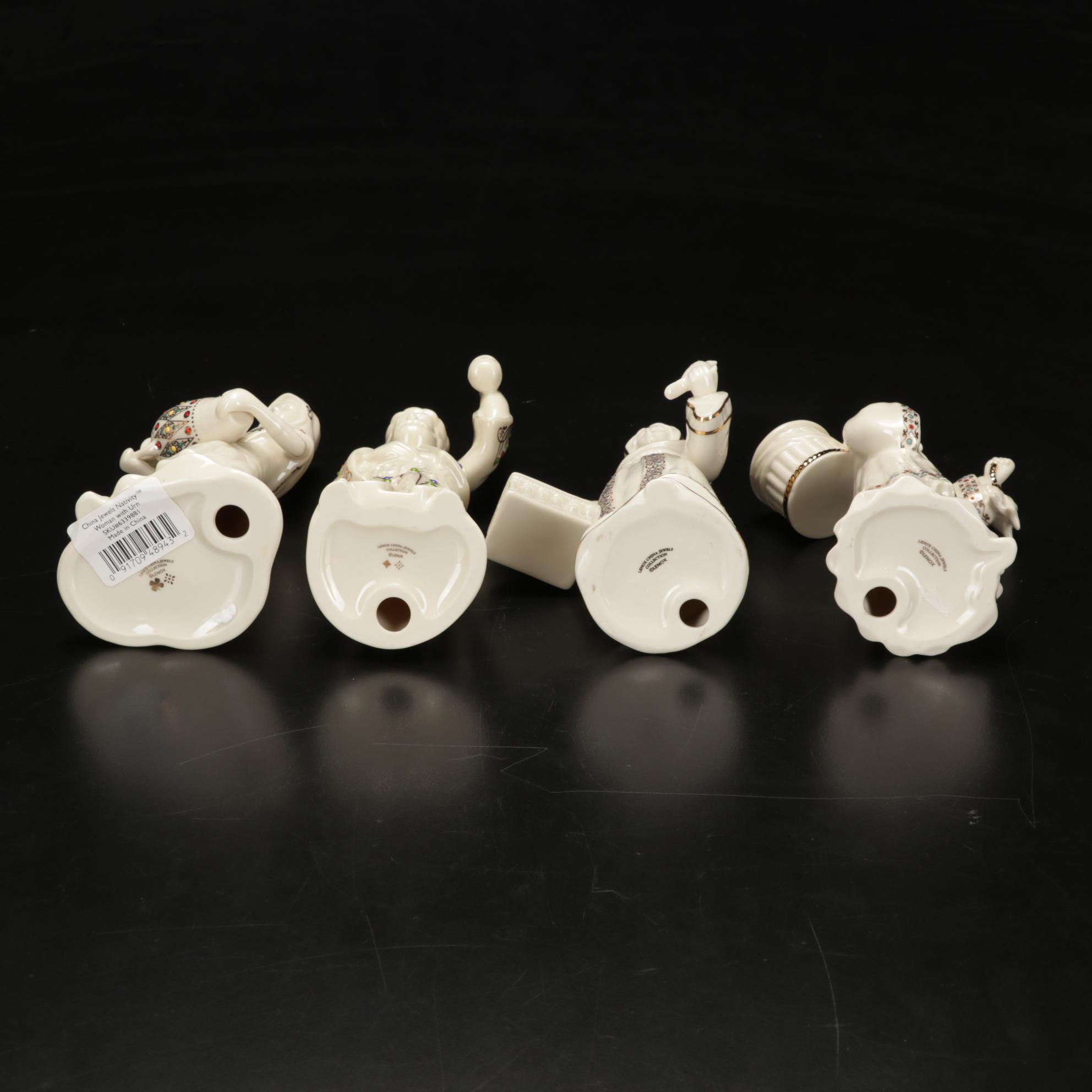 Lenox "China Jewels" Collection Bone China Nativity Figurines, 1993–2007