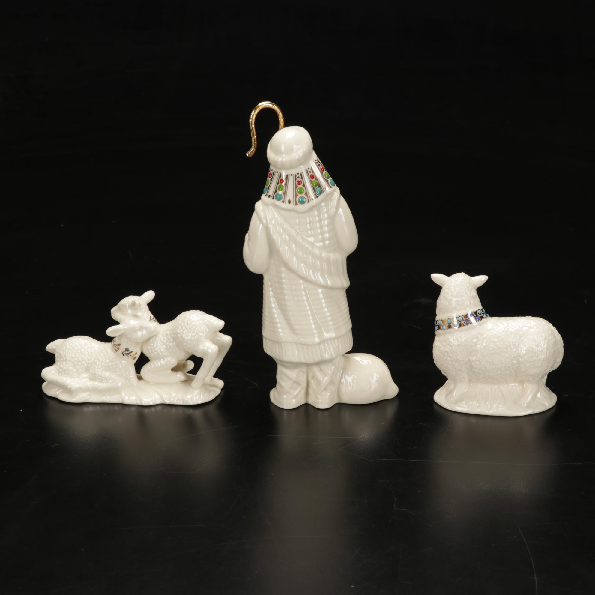 Lenox "China Jewels" Collection Bone China Nativity Figurines, 1993–2007