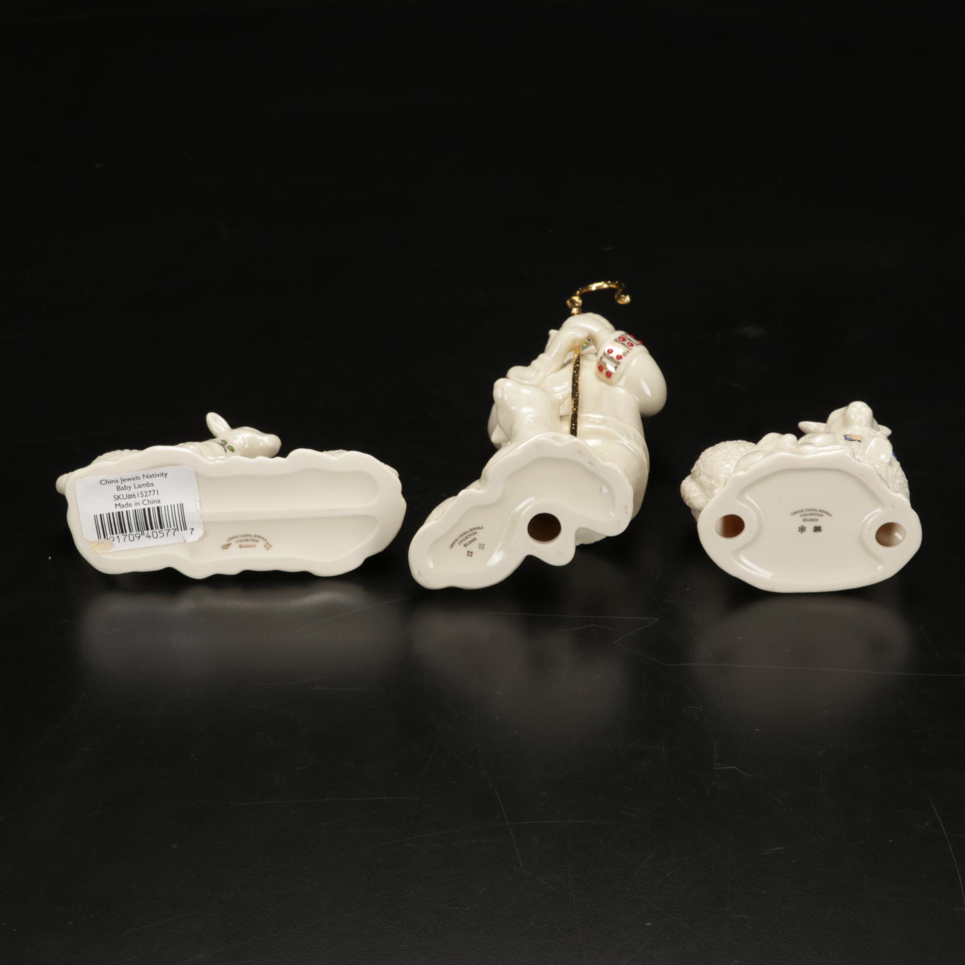 Lenox "China Jewels" Collection Bone China Nativity Figurines, 1993–2007