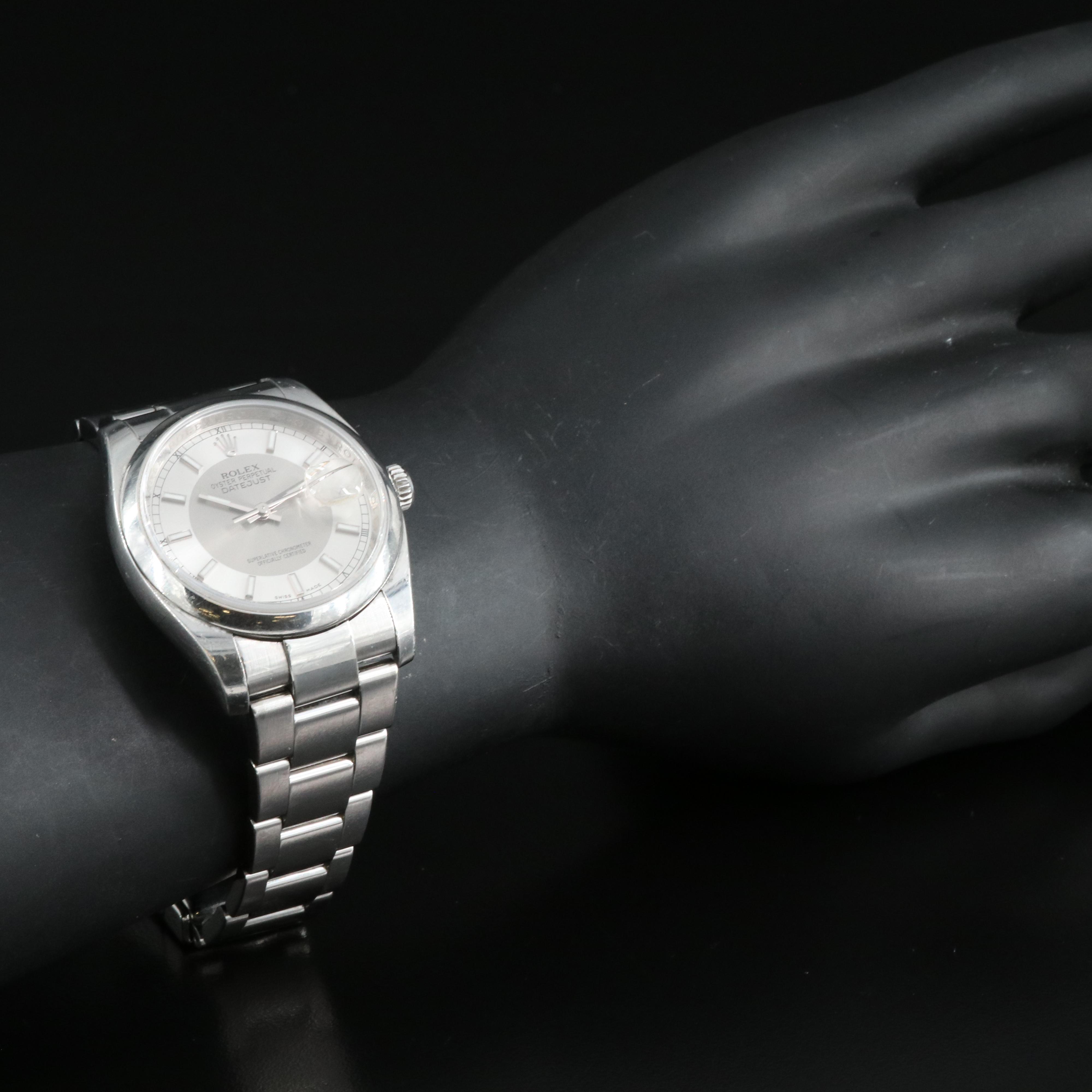 2007 Rolex Oyster Perpetual Datejust Watch