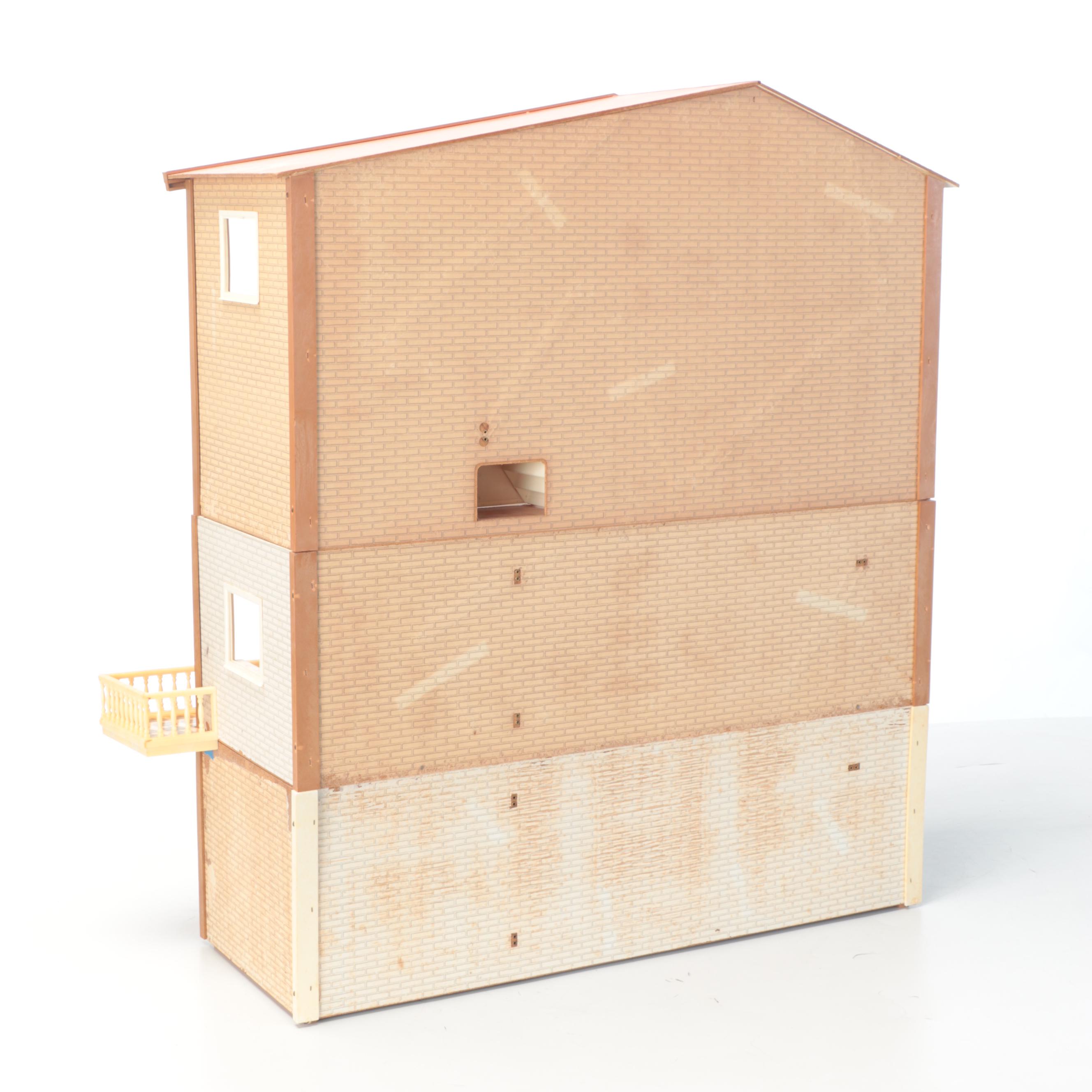 Lundby of Sweden Dollhouse and Furniture, Late 20th Century