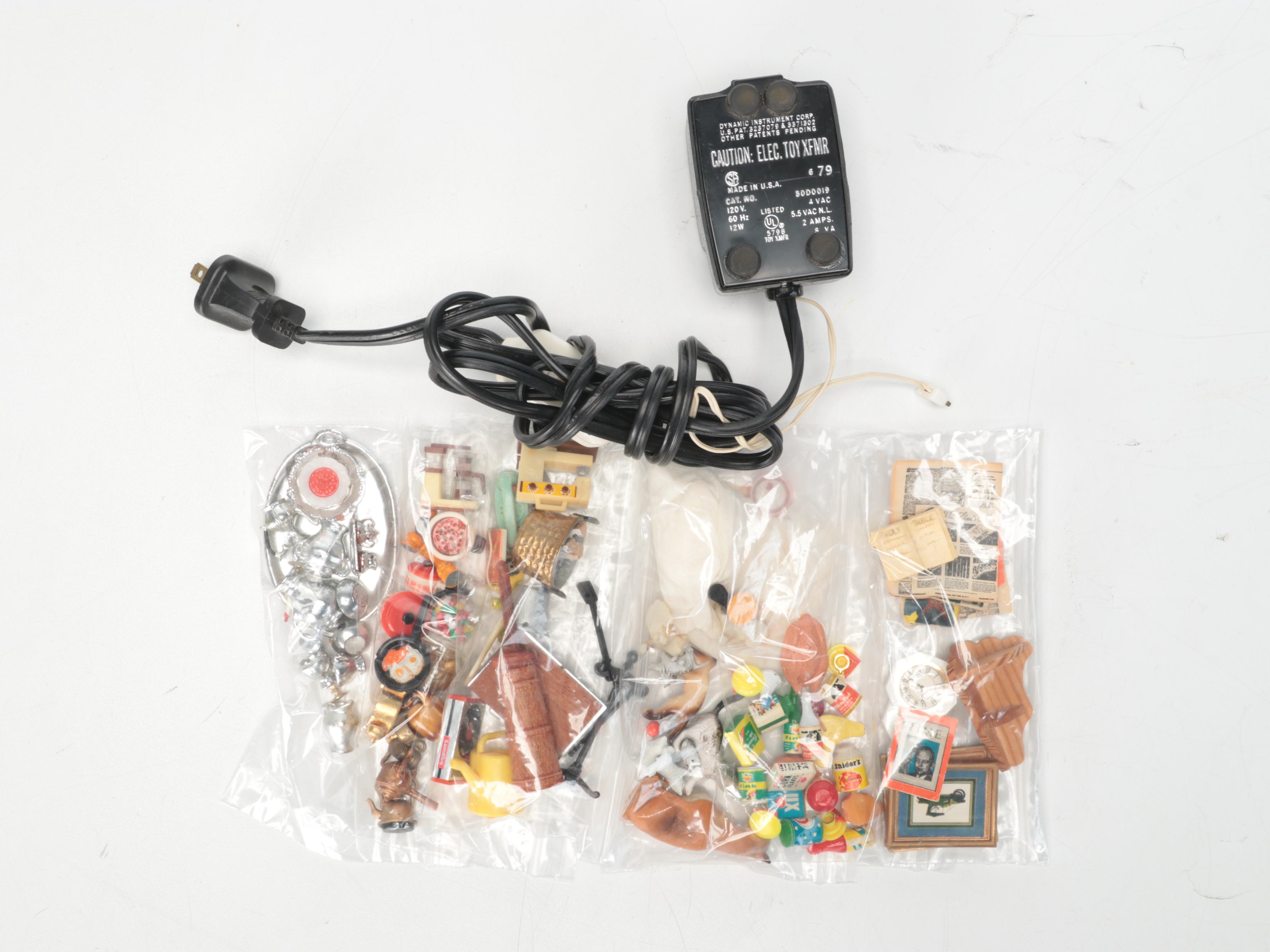 Lundby of Sweden Dollhouse and Furniture, Late 20th Century