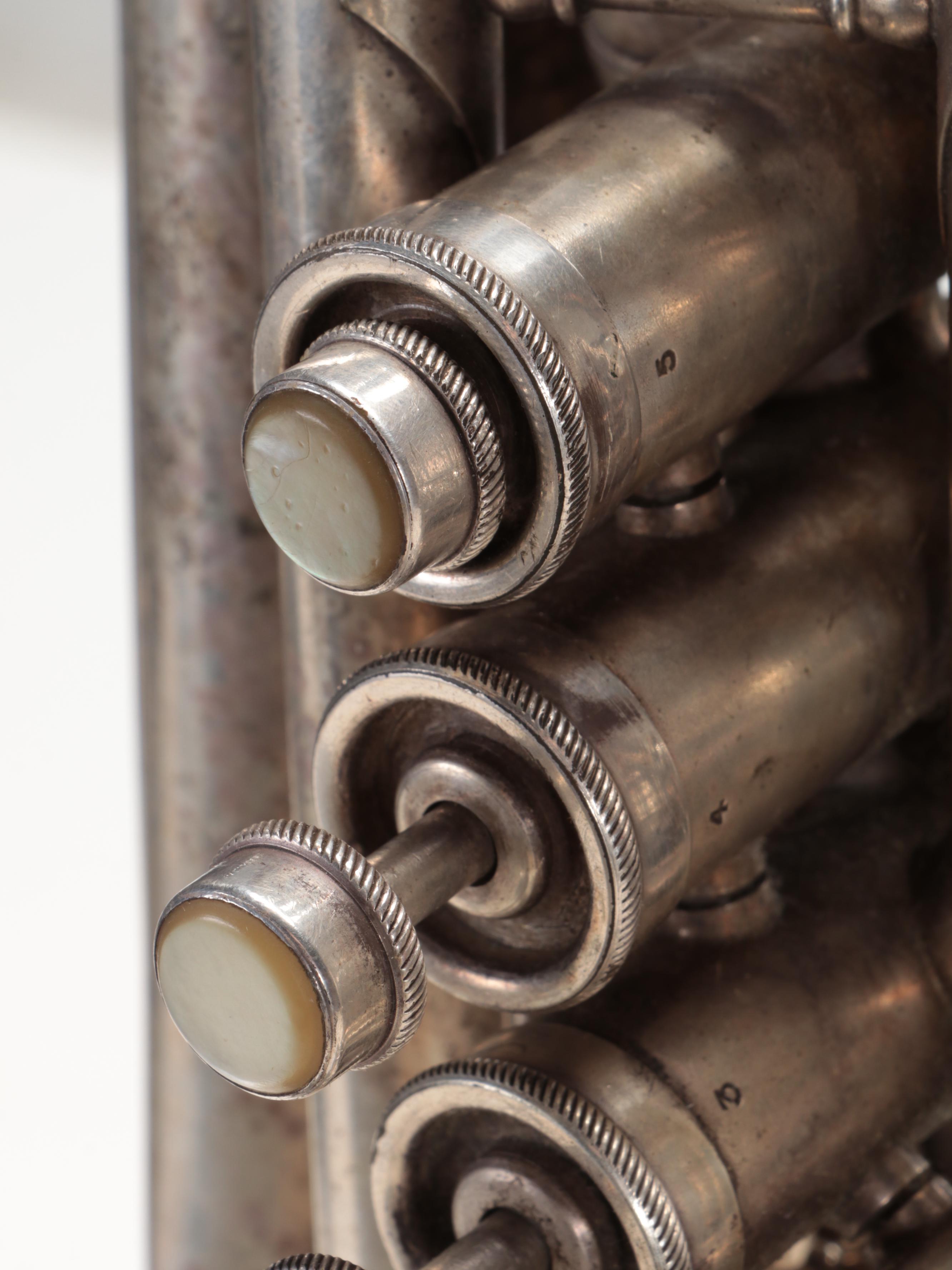 Frank Holton & Co WWII Era U.S Army 82nd Airborne Division Double Bell Euphonium