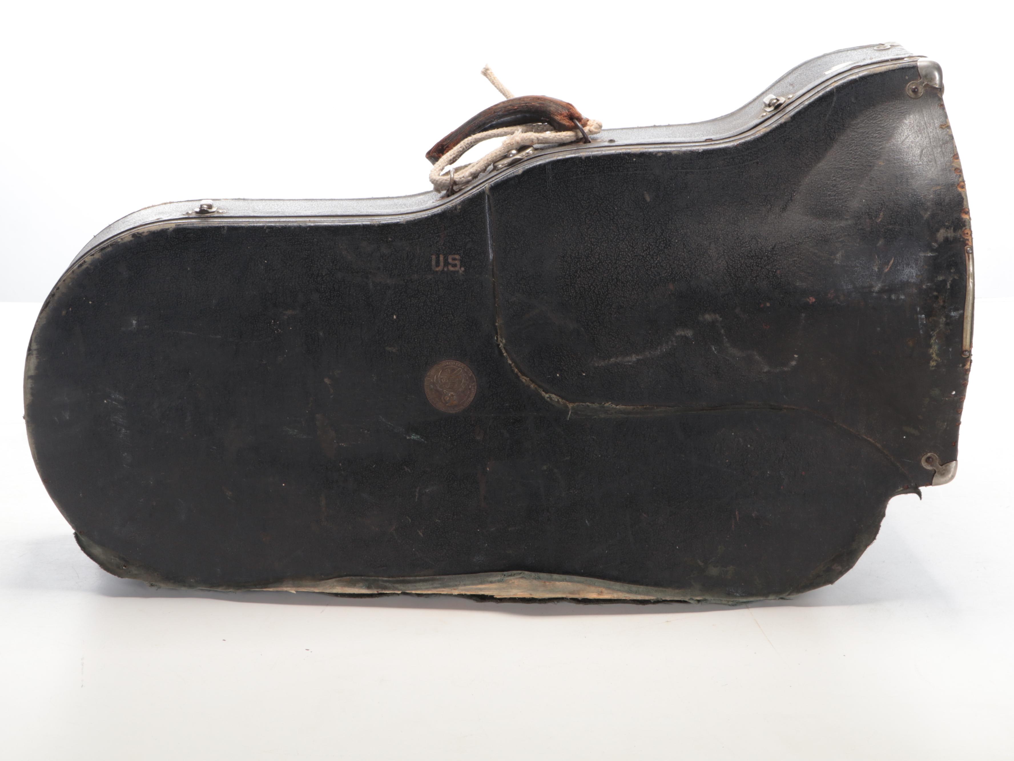 Frank Holton & Co WWII Era U.S Army 82nd Airborne Division Double Bell Euphonium