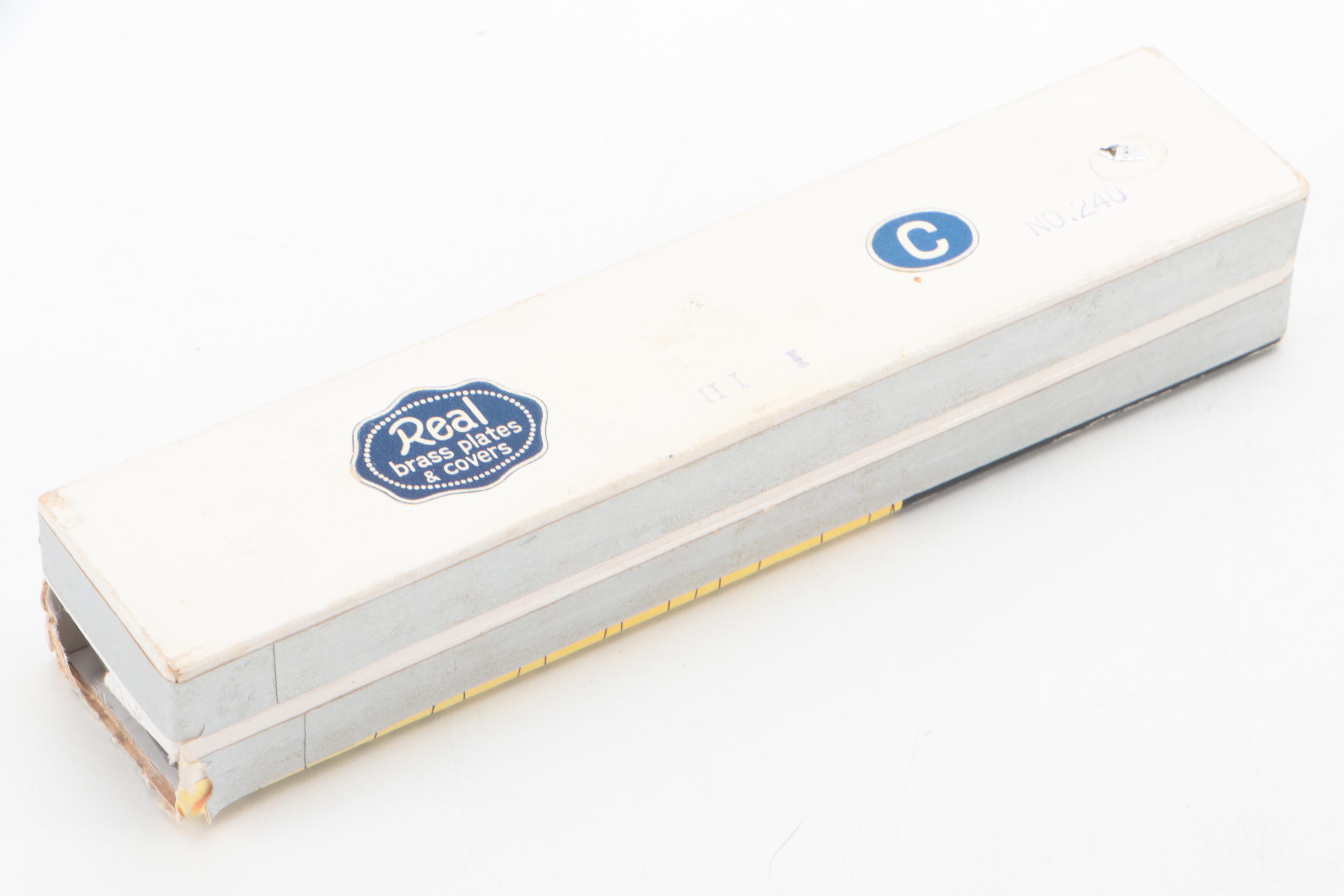 Nippon Gakki Co. Japanese Butterfly Virtuoso Harmonica, 20th Century