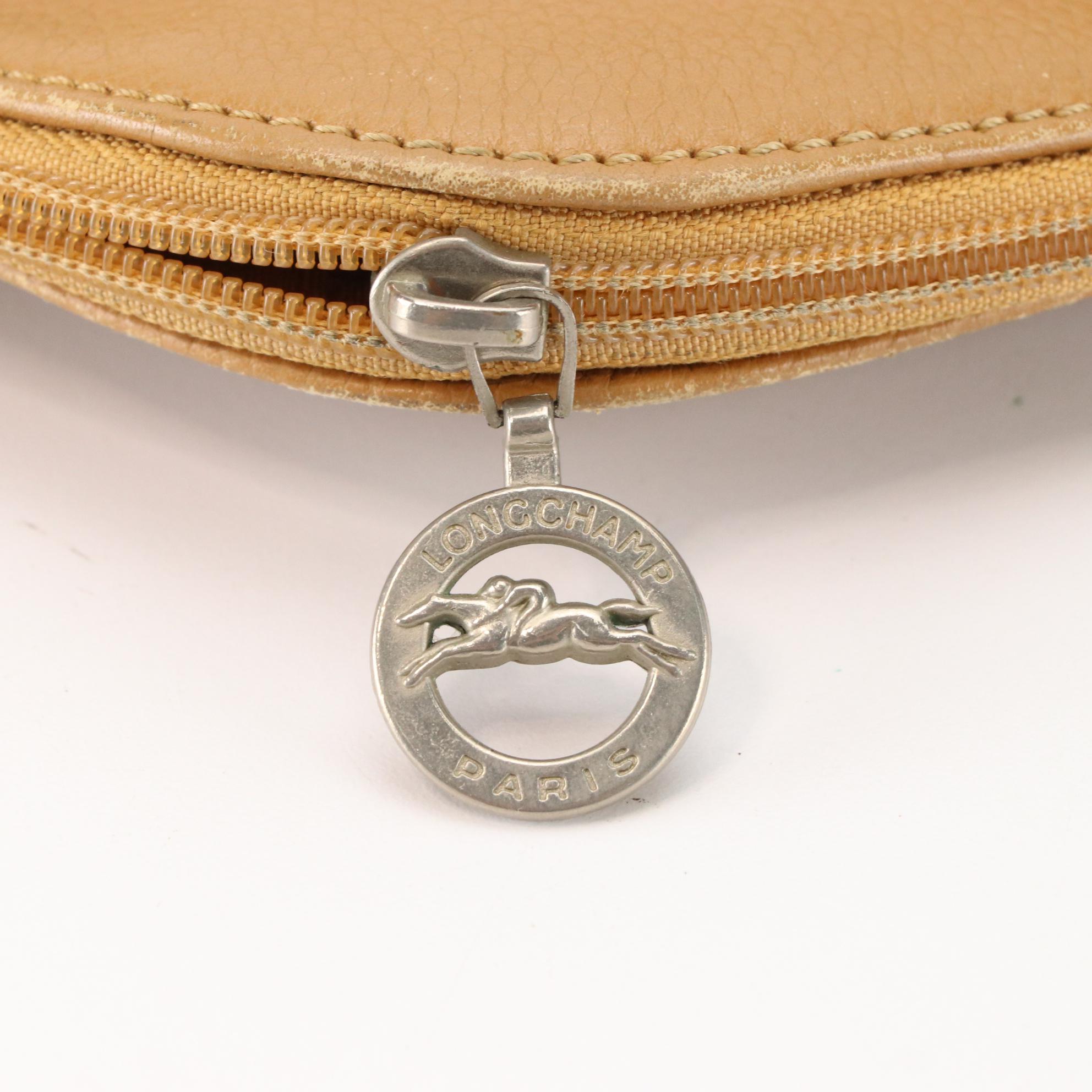 Longchamp Au Sultan Domed Handbag in Pebbled Leather