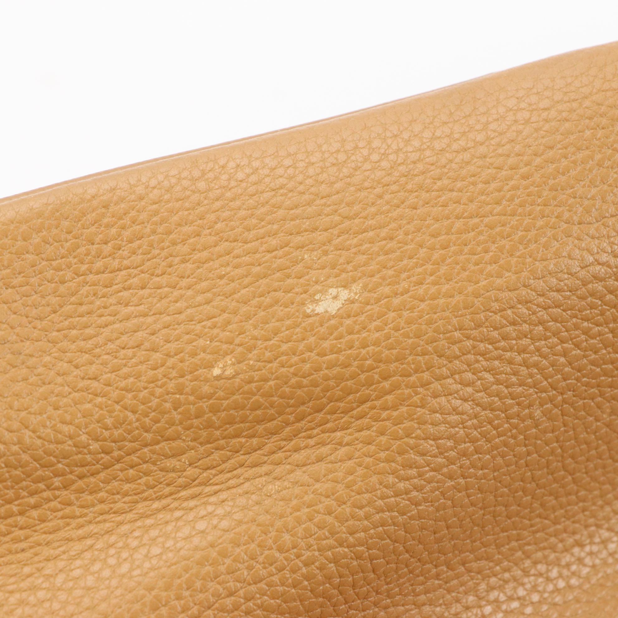 Longchamp Au Sultan Domed Handbag in Pebbled Leather