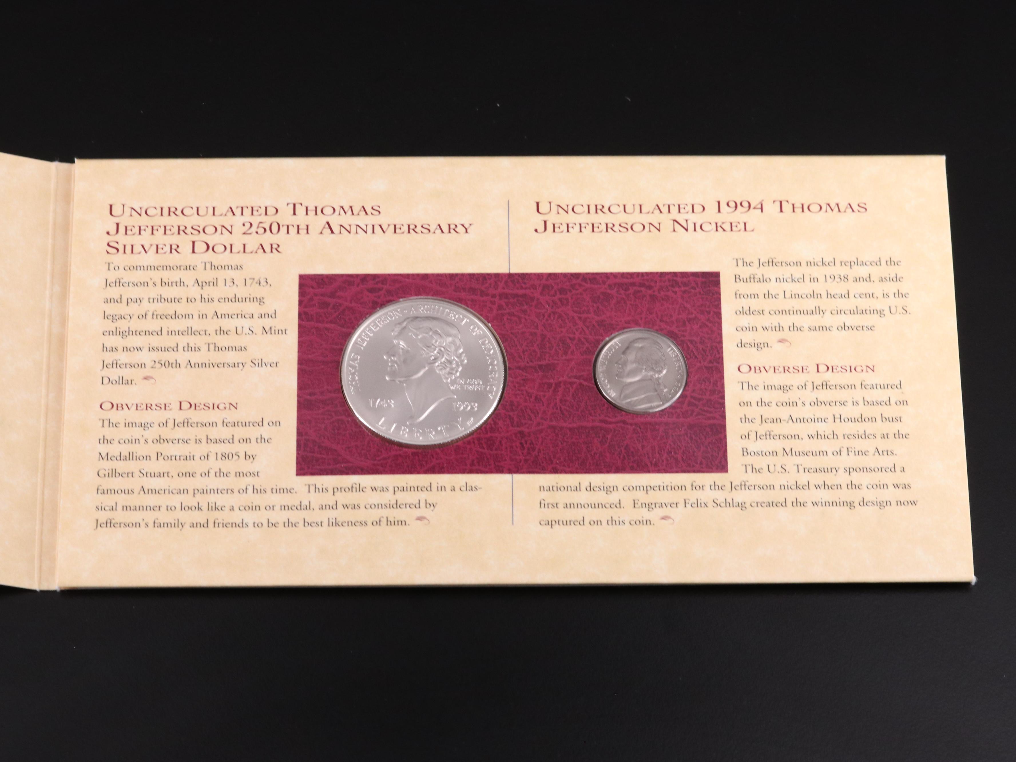 Two U.S. Commemorative Coin Issues