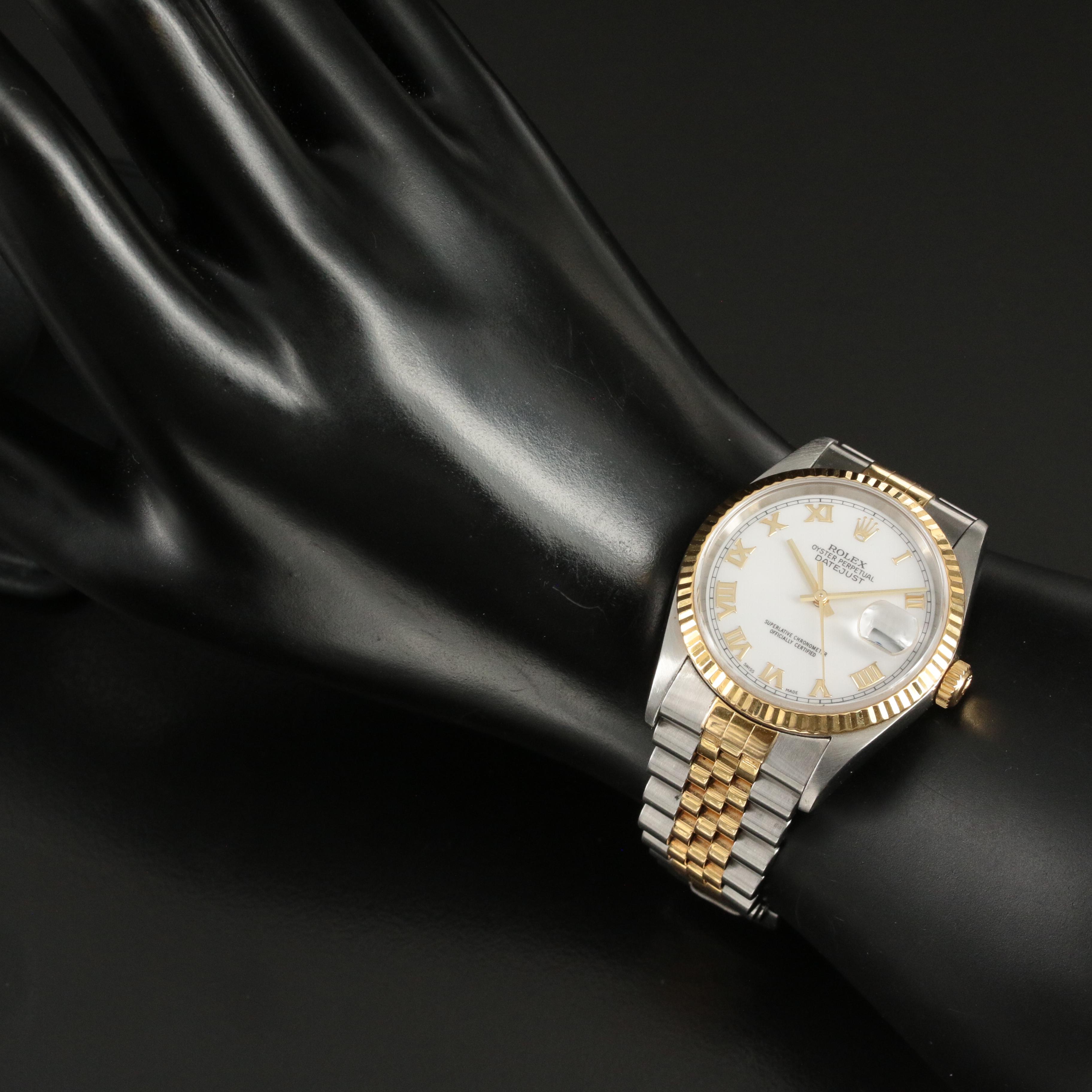 2000 Rolex Oyster Perpetual Datejust Watch