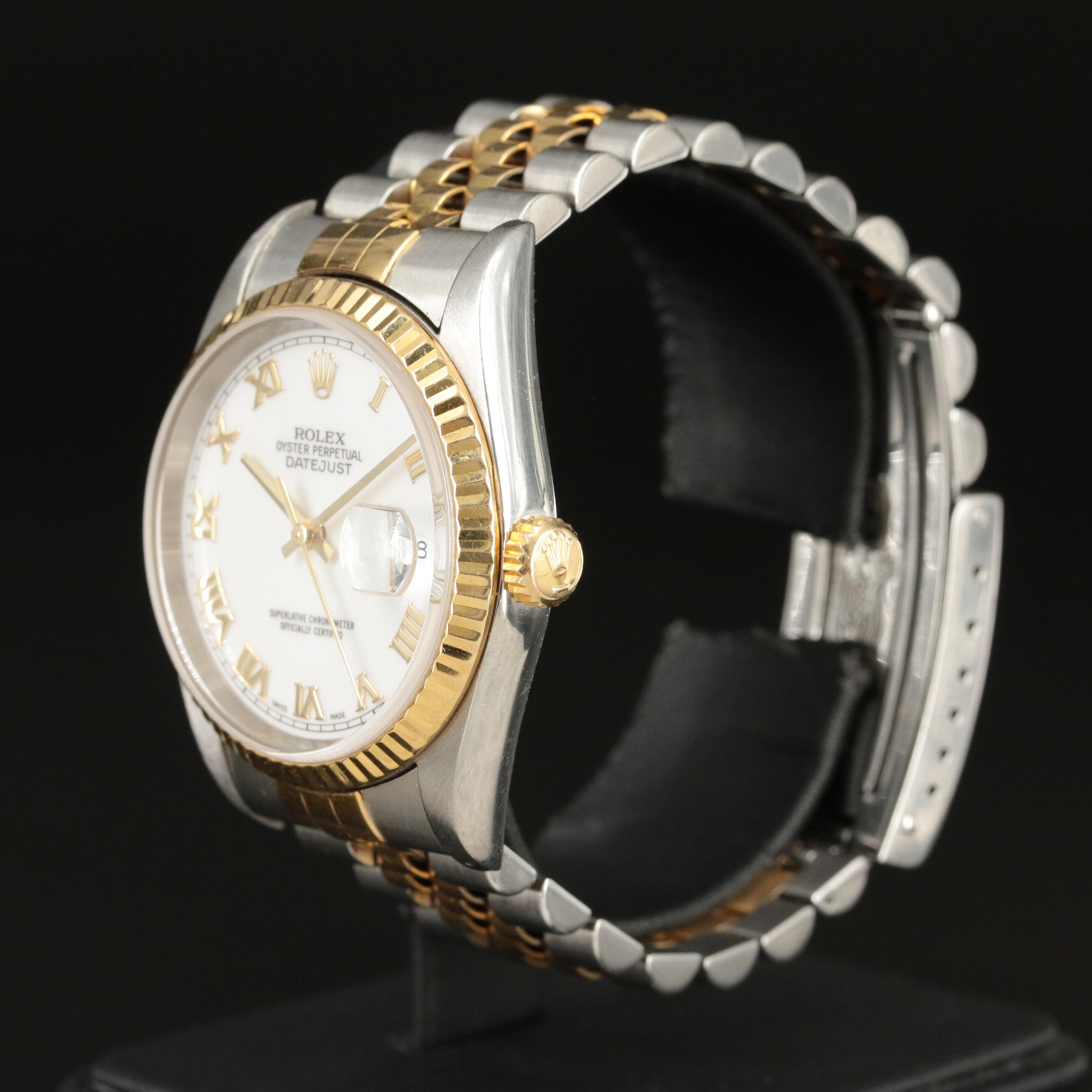 2000 Rolex Oyster Perpetual Datejust Watch