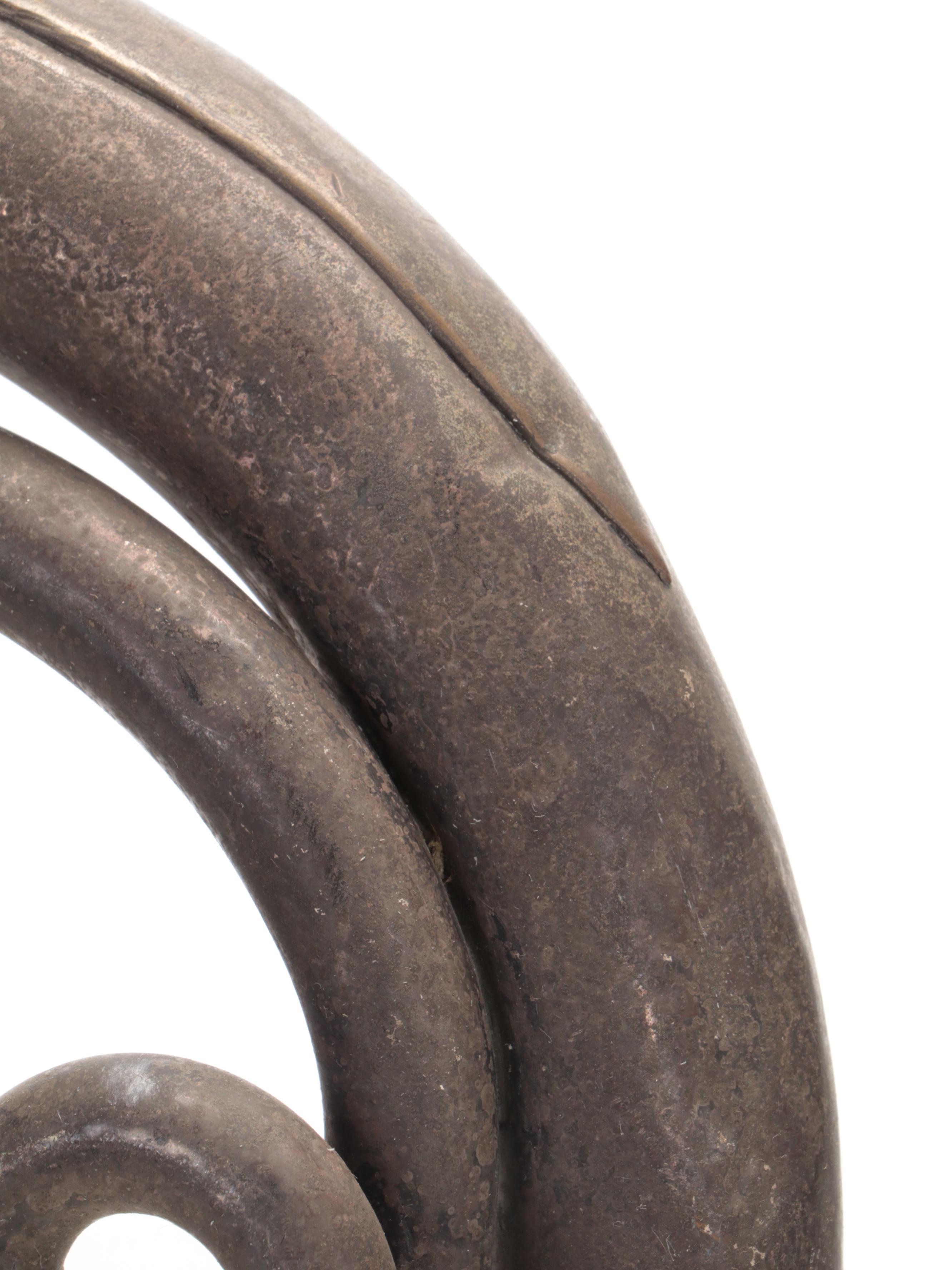 New York Musical Co. Metal Cornet, Late 19th Century