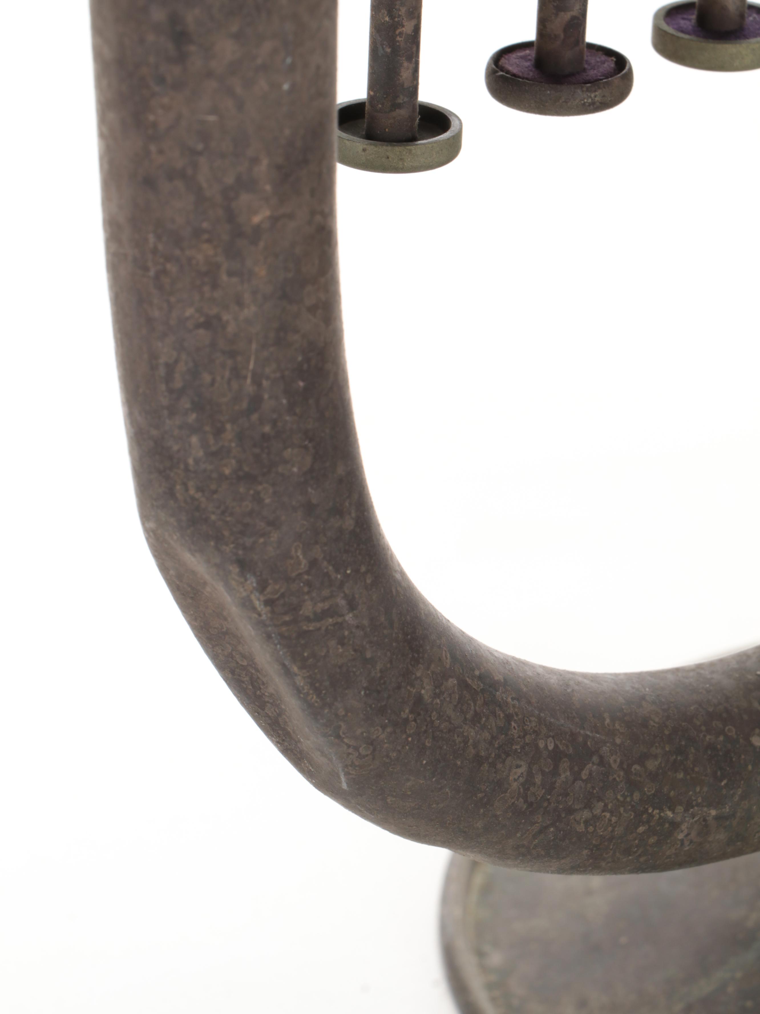 New York Musical Co. Metal Cornet, Late 19th Century