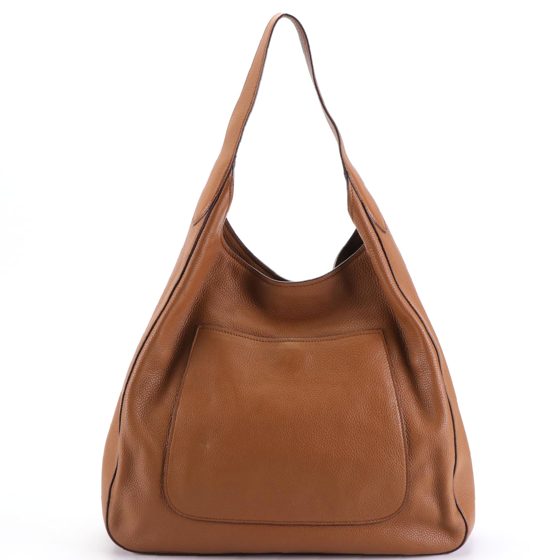 Prada Vitello Daino Leather Hobo Shoulder Bag