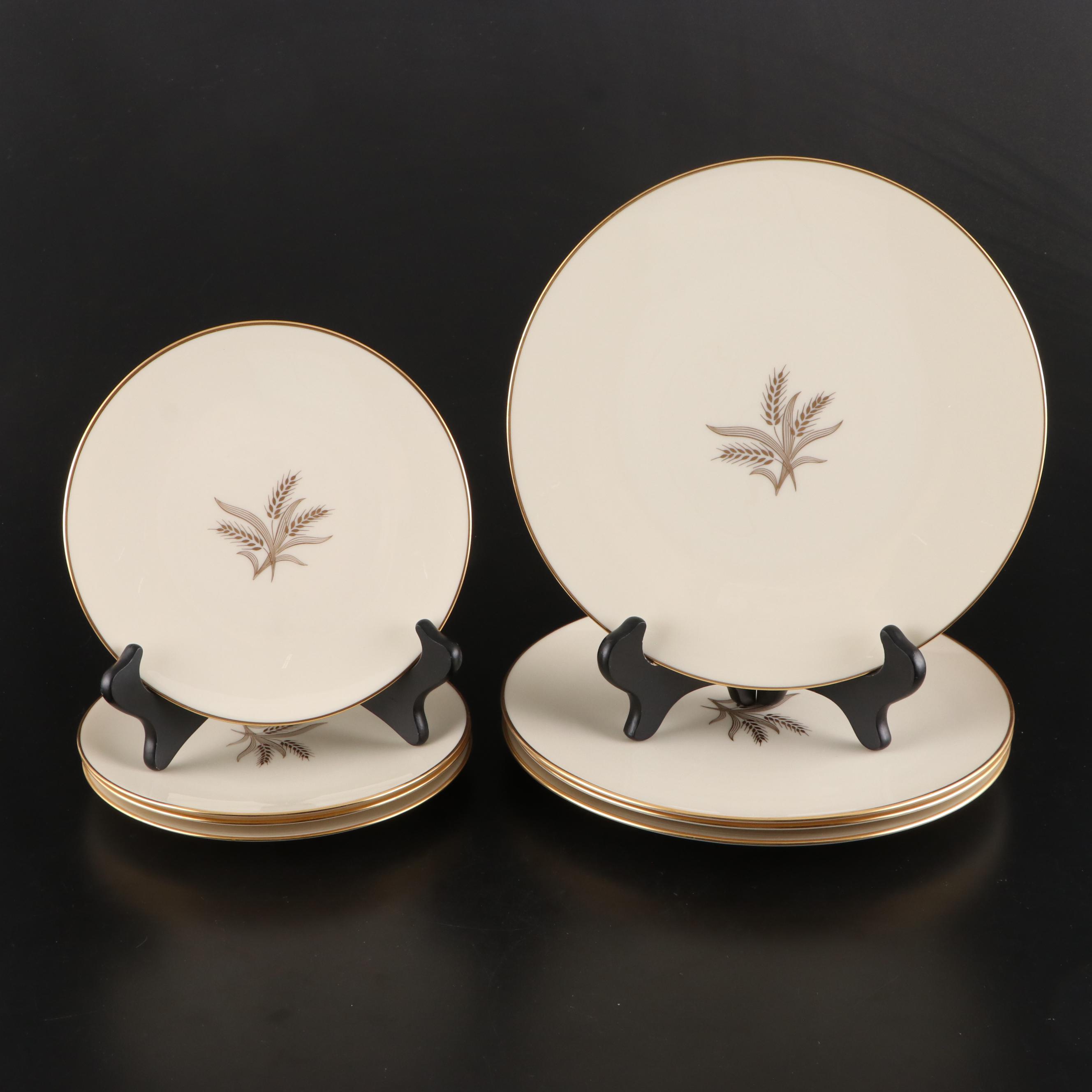Lenox "Wheat" with Other Porcelain Dinnerware and Vases