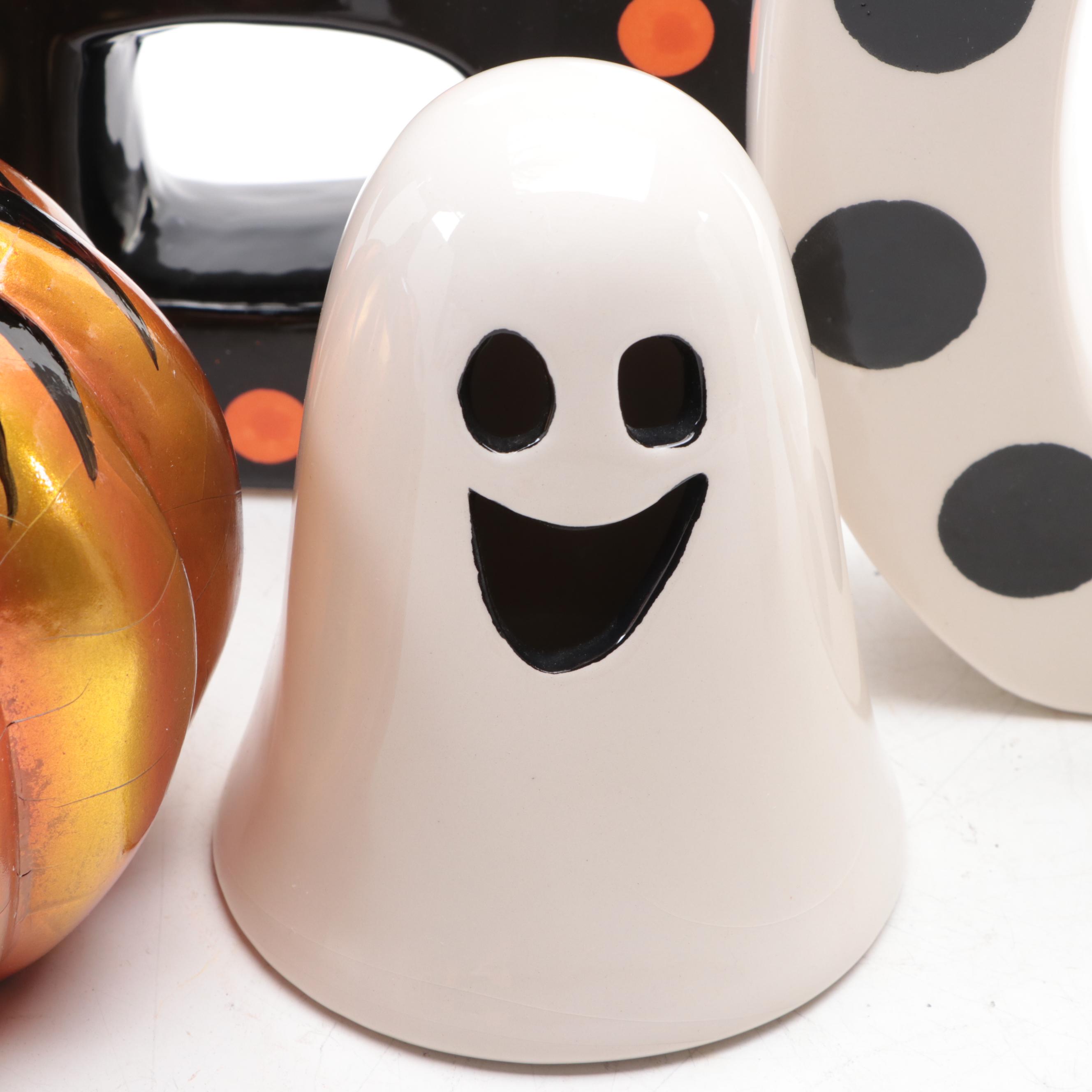 Light-Up Ghost, Transpac Ceramic BOO Letters and More Halloween Décor