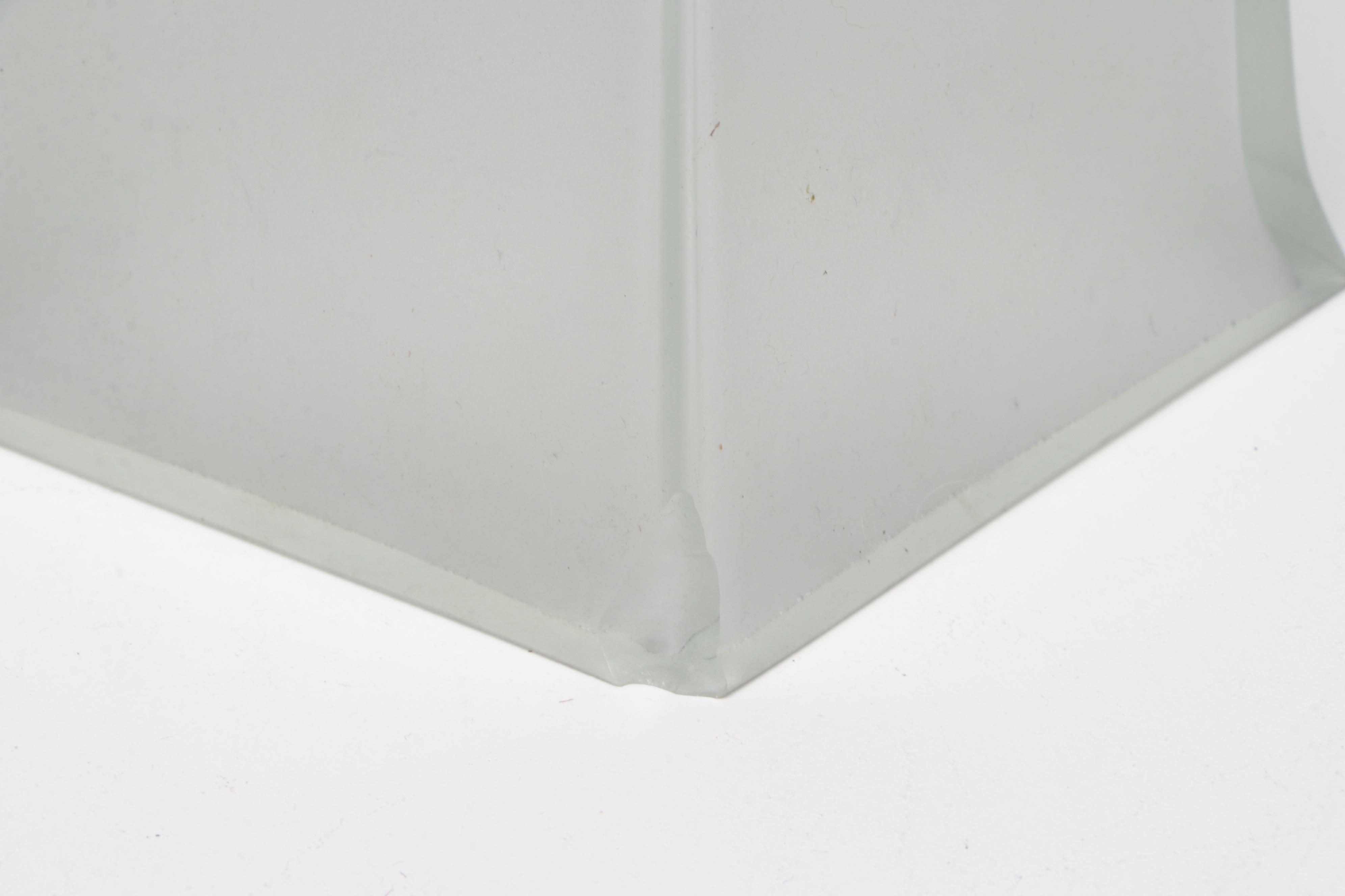 Art Deco Pressed Glass Light Shades