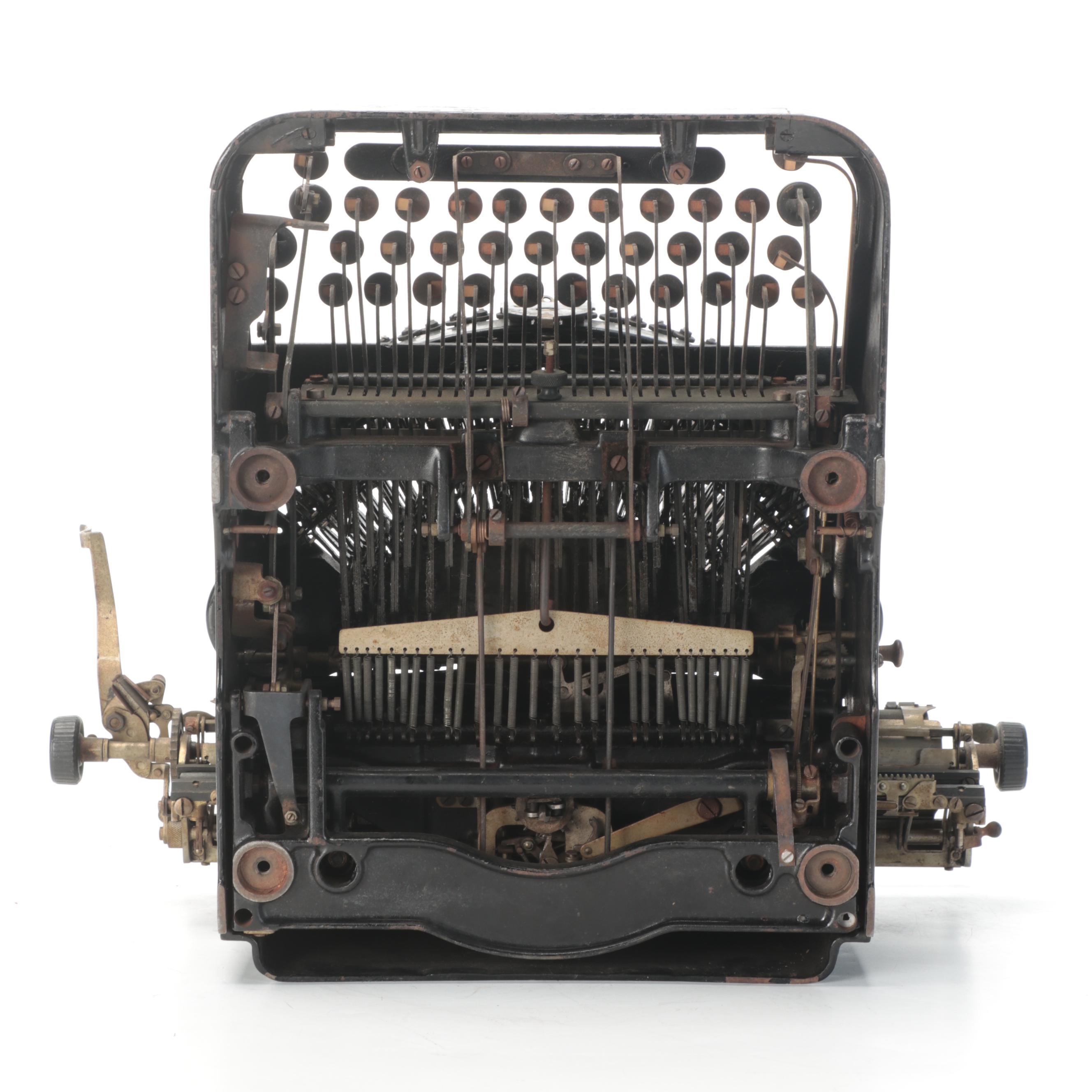The Noiseless Typewriter Co. Cast Iron Typewriter, Early 20th Century