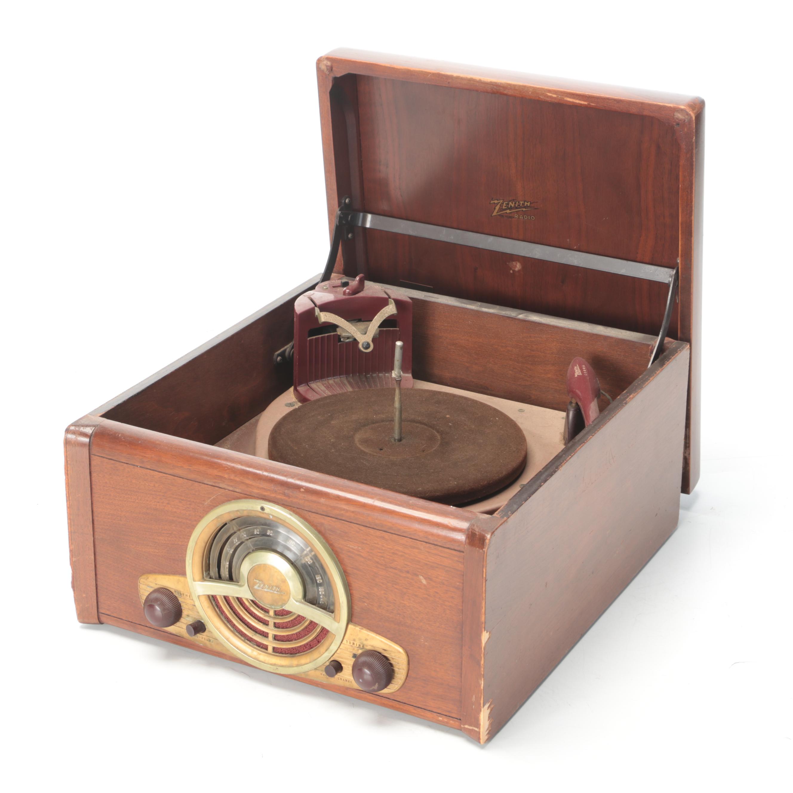 Zenith Cobra Radio and Gramophone, Mid-20th Century