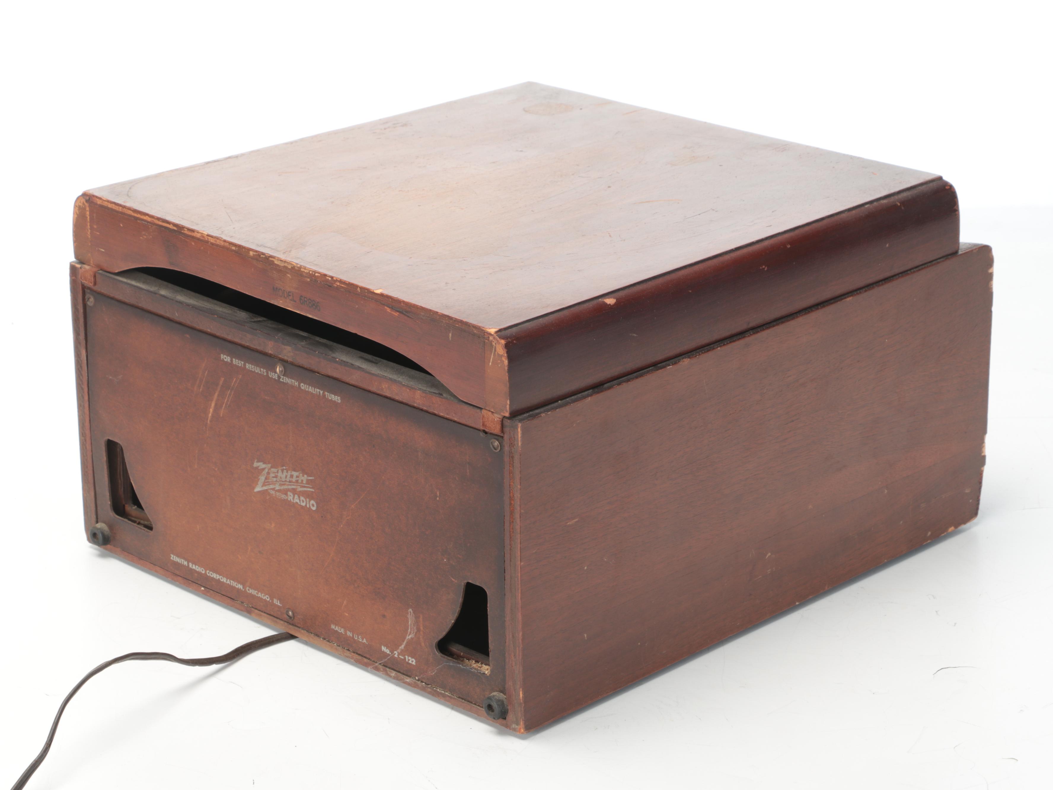 Zenith Cobra Radio and Gramophone, Mid-20th Century