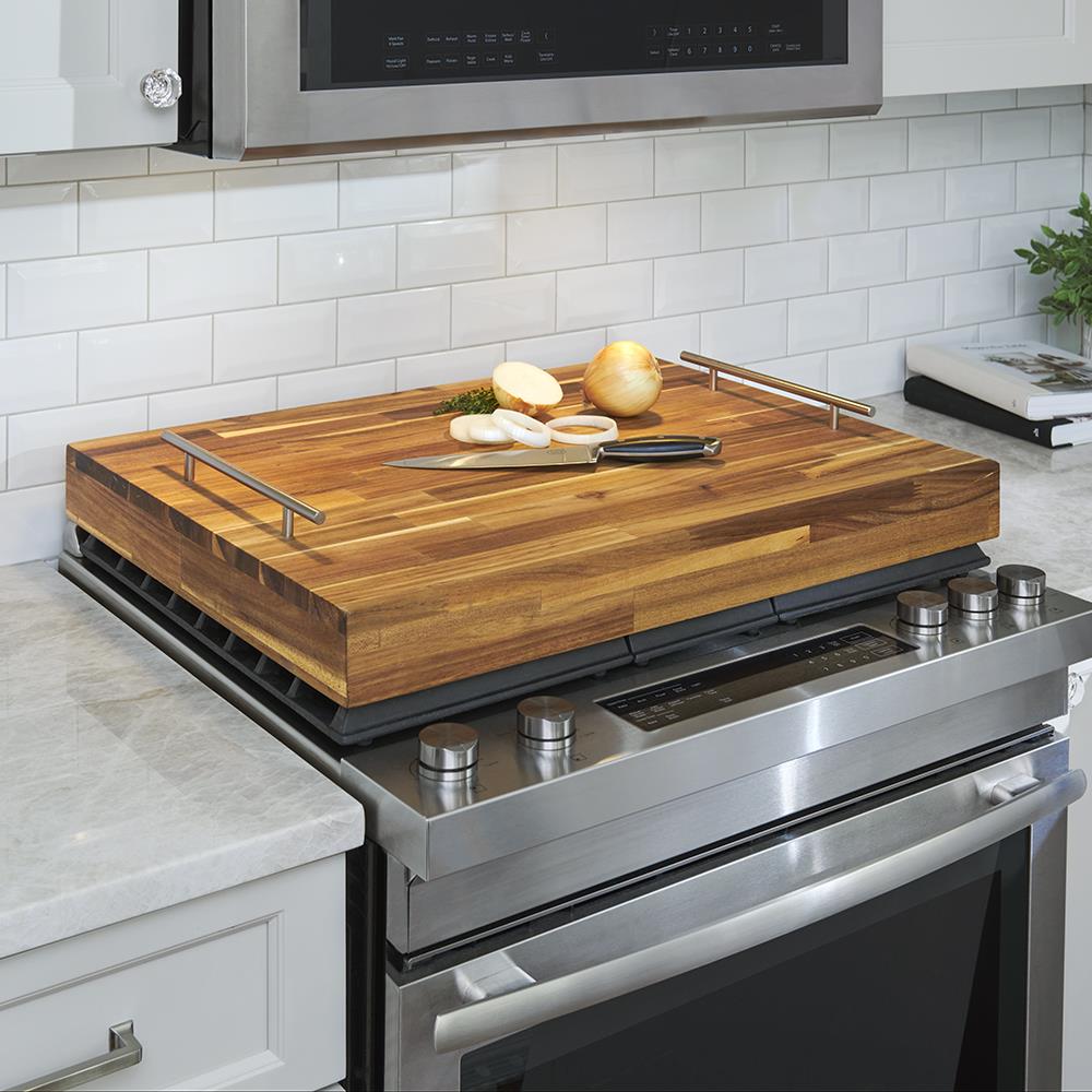 Stovetop Acacia Cutting Board/Cover