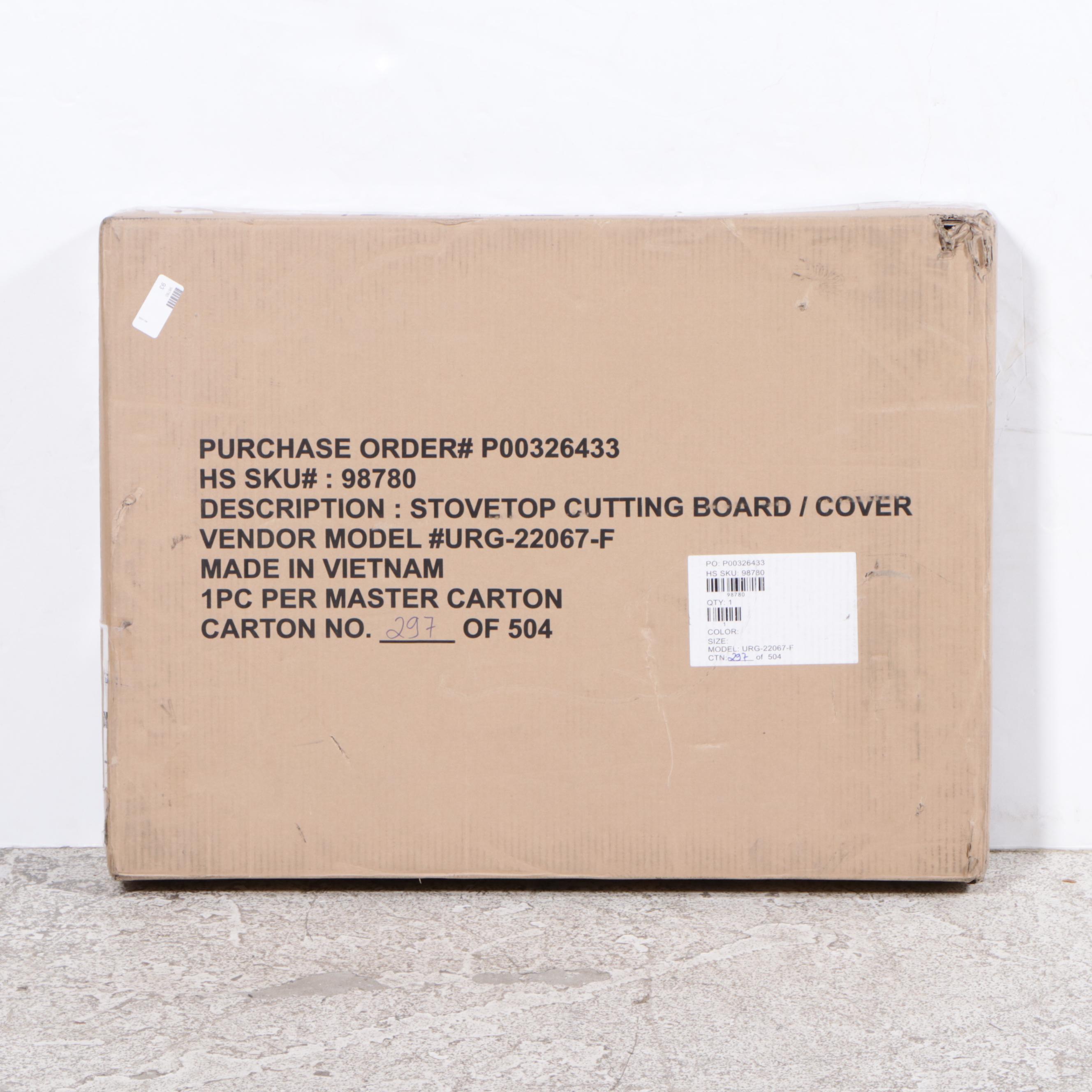 Stovetop Acacia Cutting Board/Cover