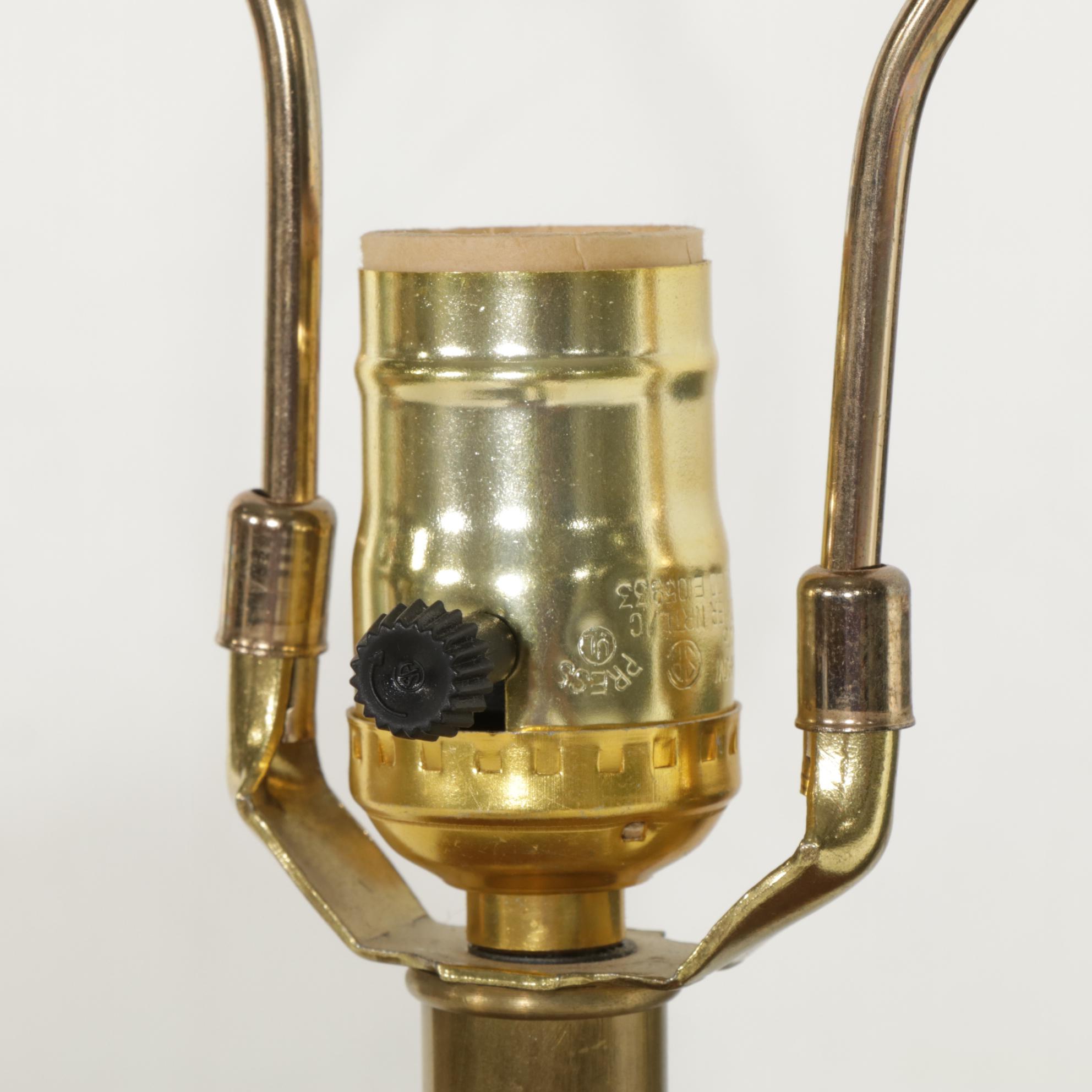 Golf Novelty Floor Lamp With Shadow Box Golf Collectibles and Print