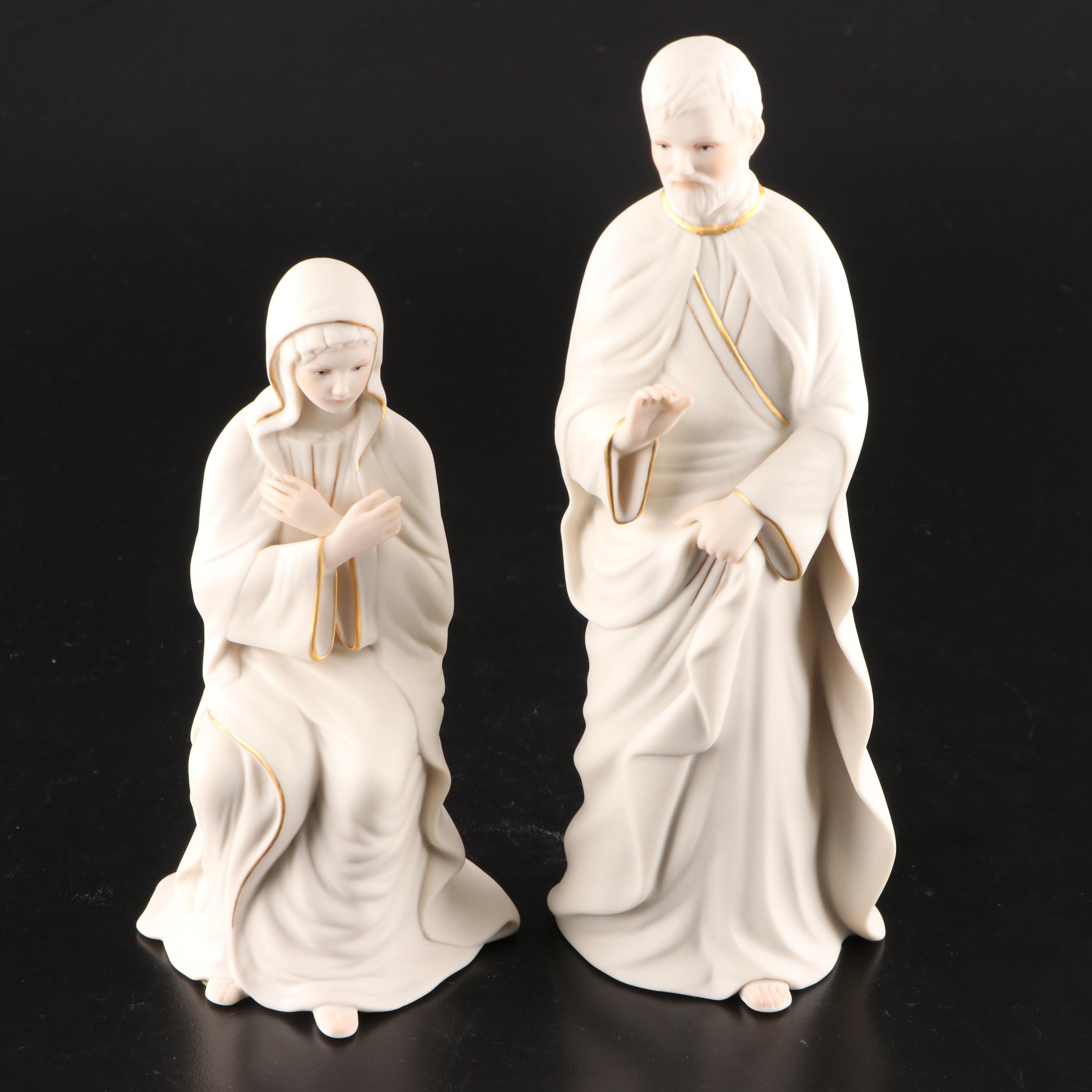 Cybis Porcelain Nativity Figures, 1980s
