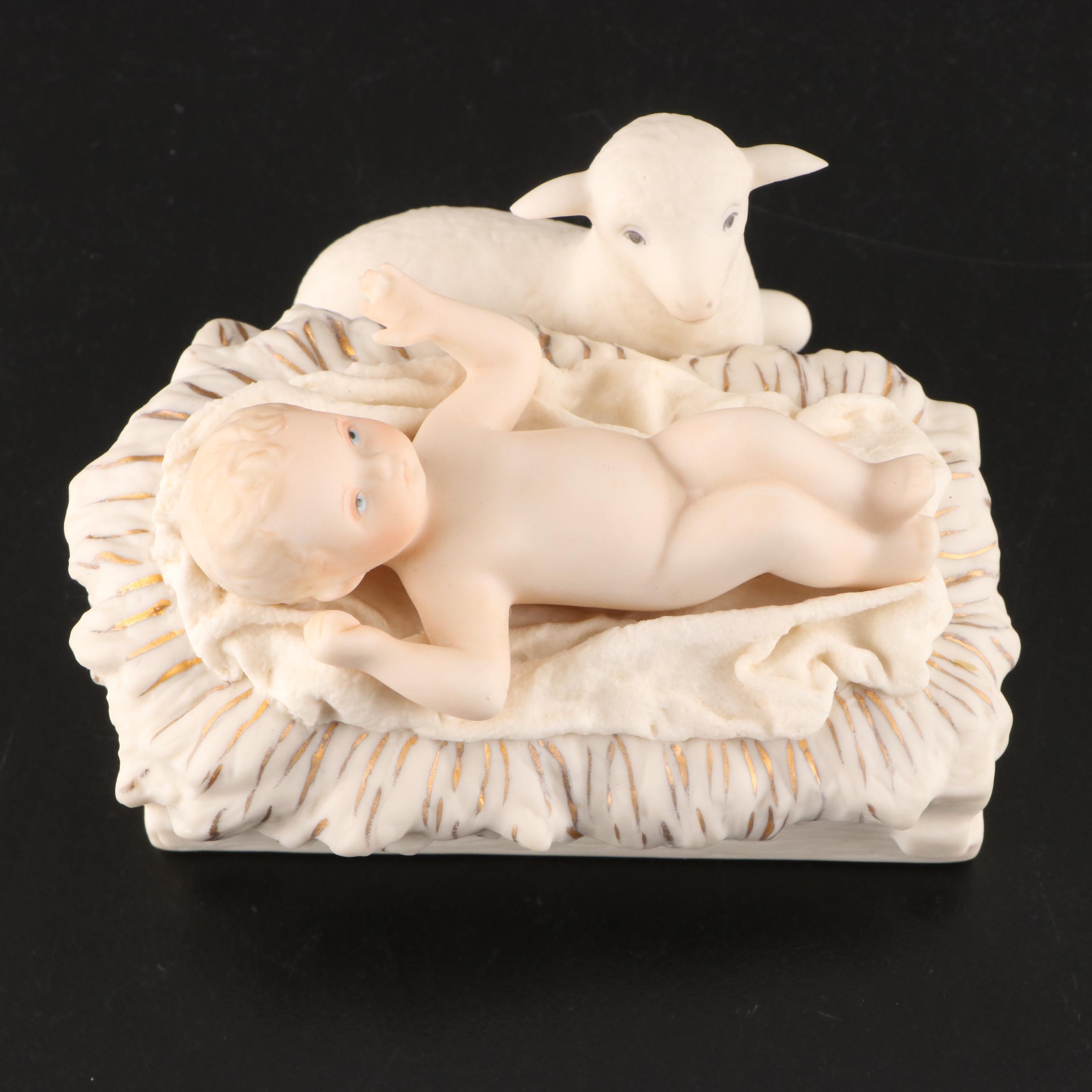 Cybis Porcelain Nativity Figures, 1980s