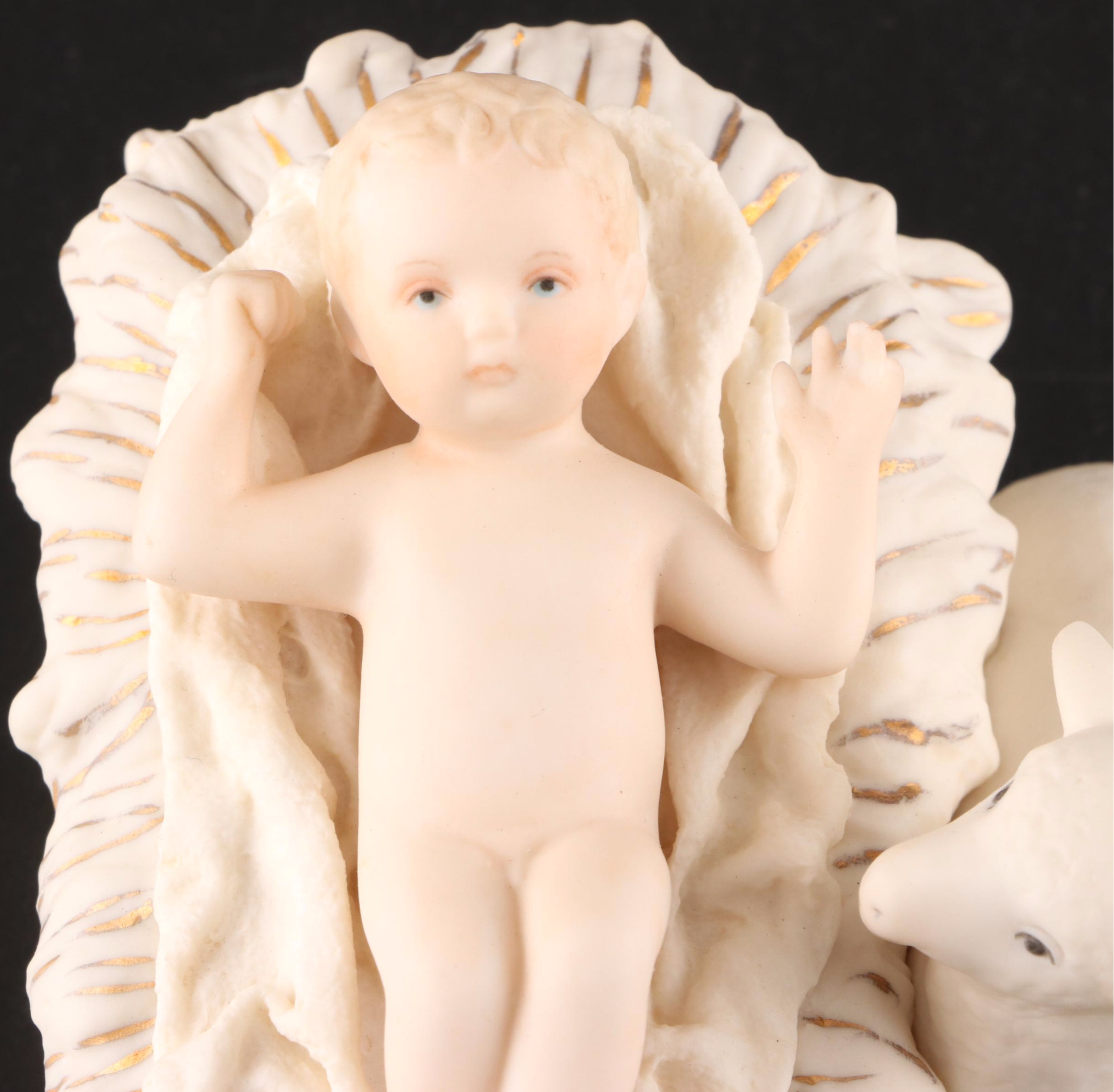 Cybis Porcelain Nativity Figures, 1980s