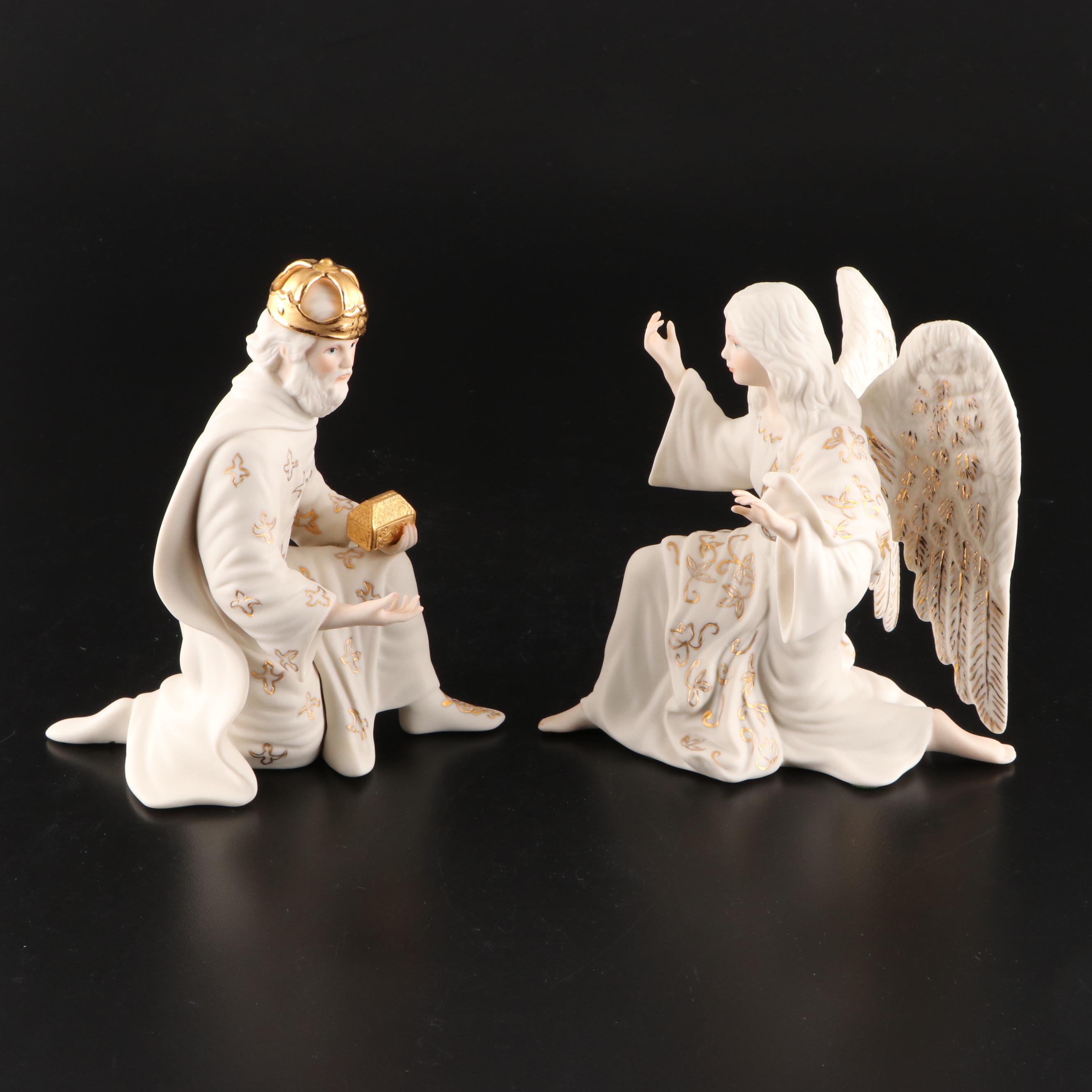 Cybis Porcelain Nativity Figures, 1980s