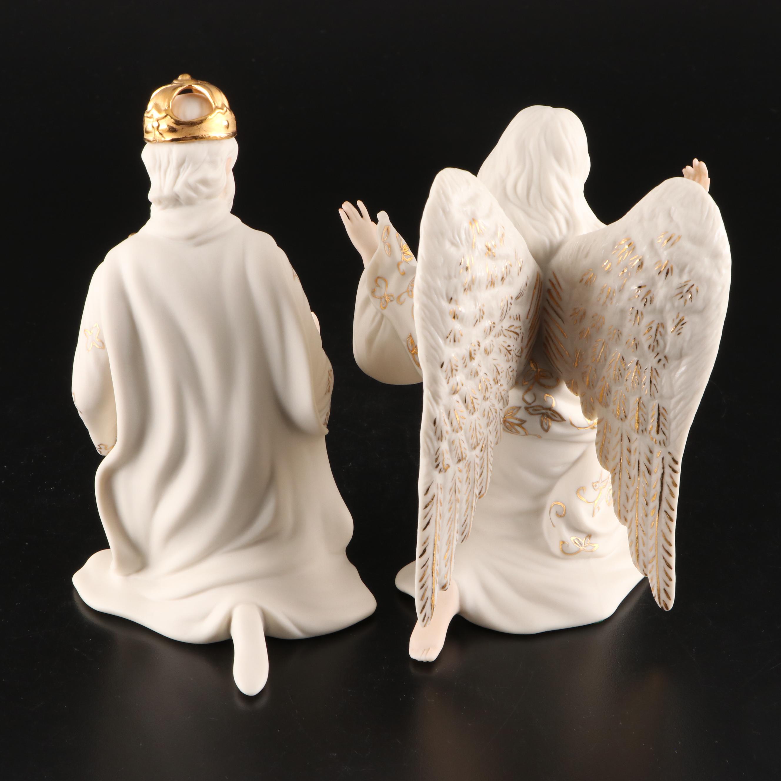 Cybis Porcelain Nativity Figures, 1980s