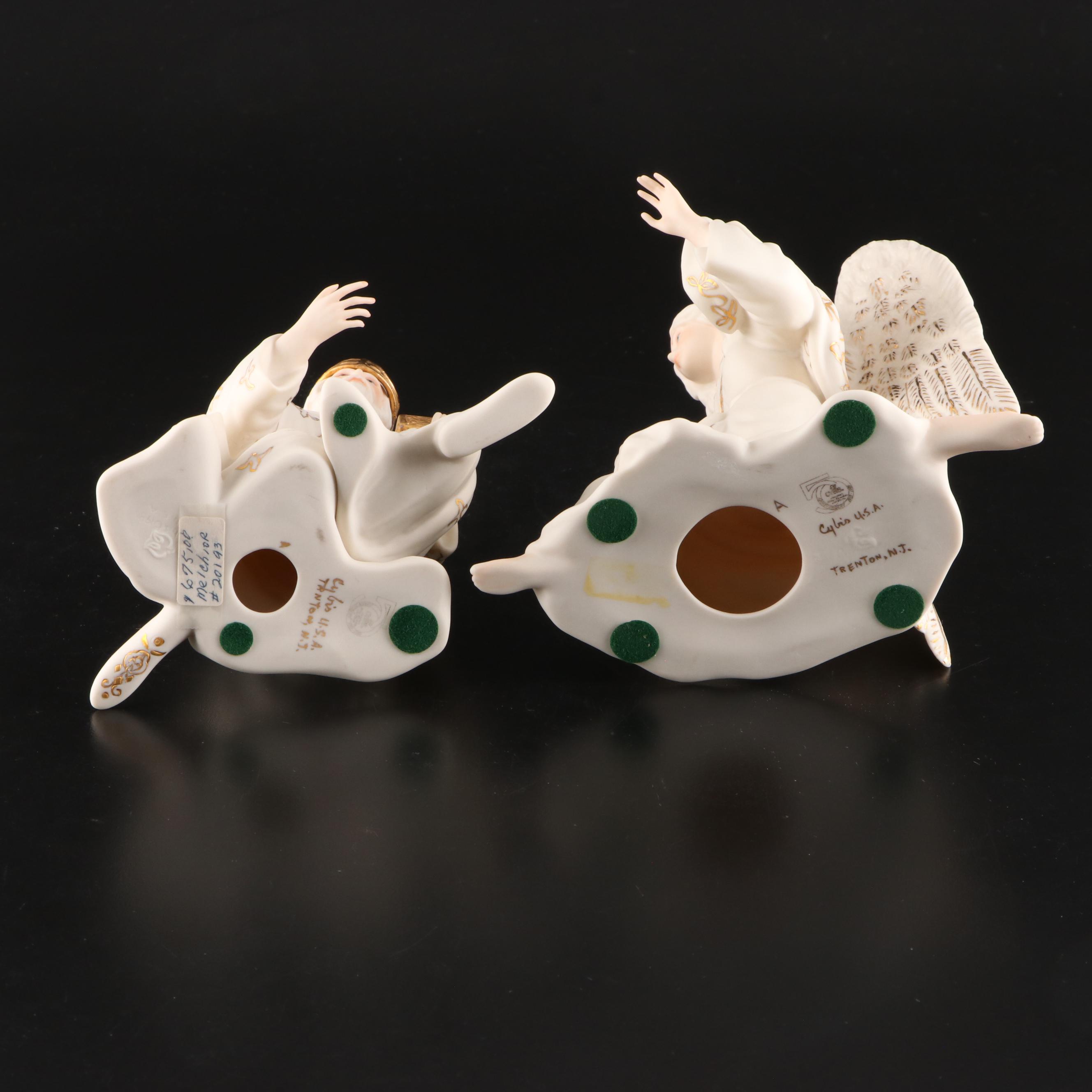 Cybis Porcelain Nativity Figures, 1980s