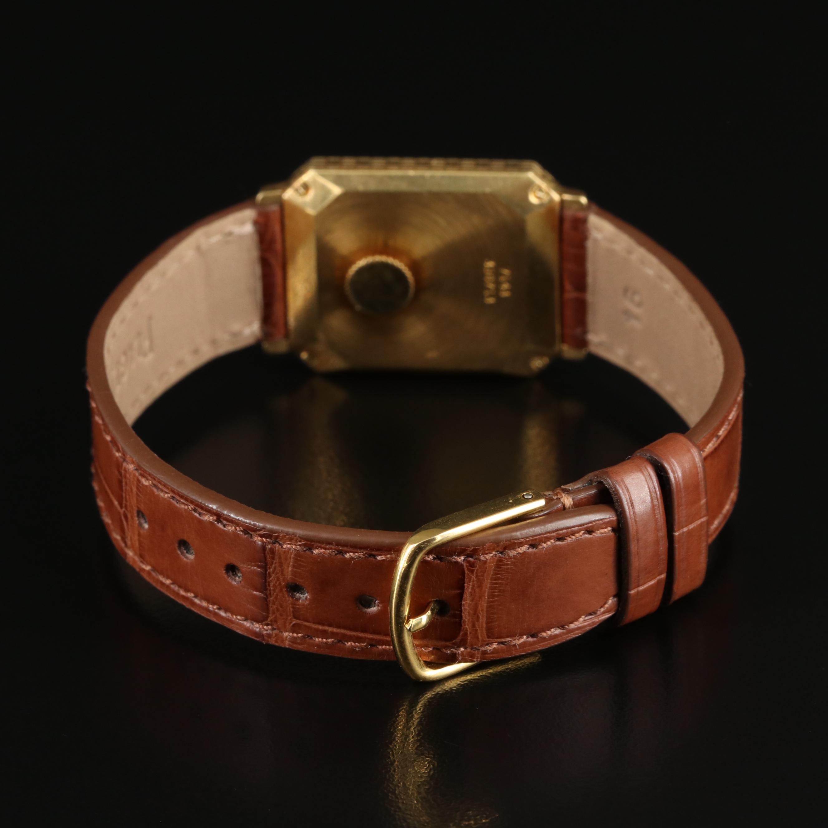 18K Piaget Quartz Dress Watch