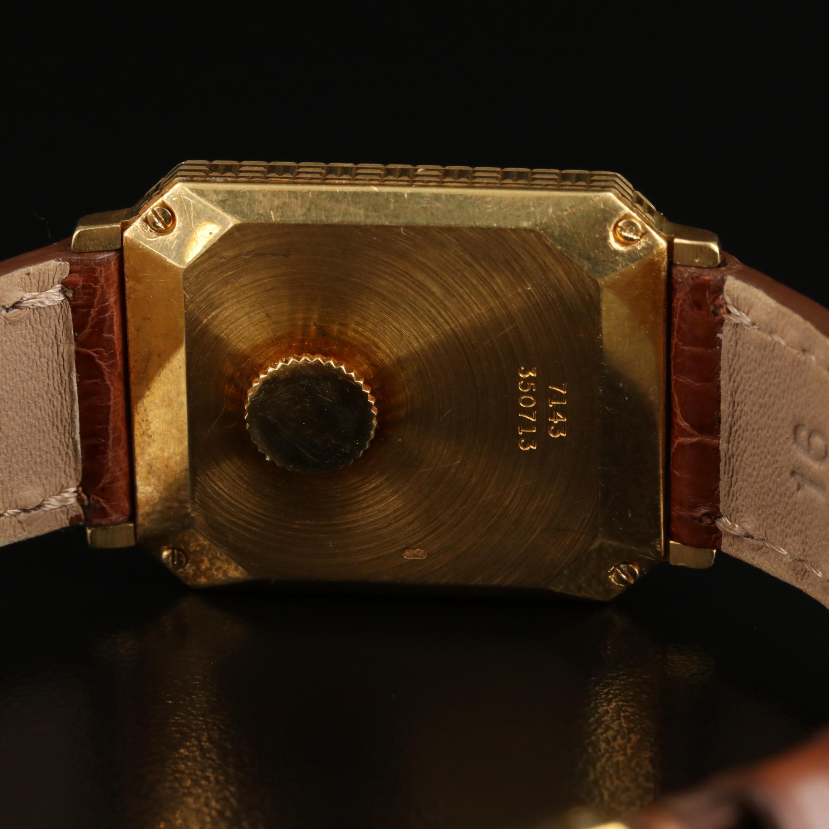 18K Piaget Quartz Dress Watch