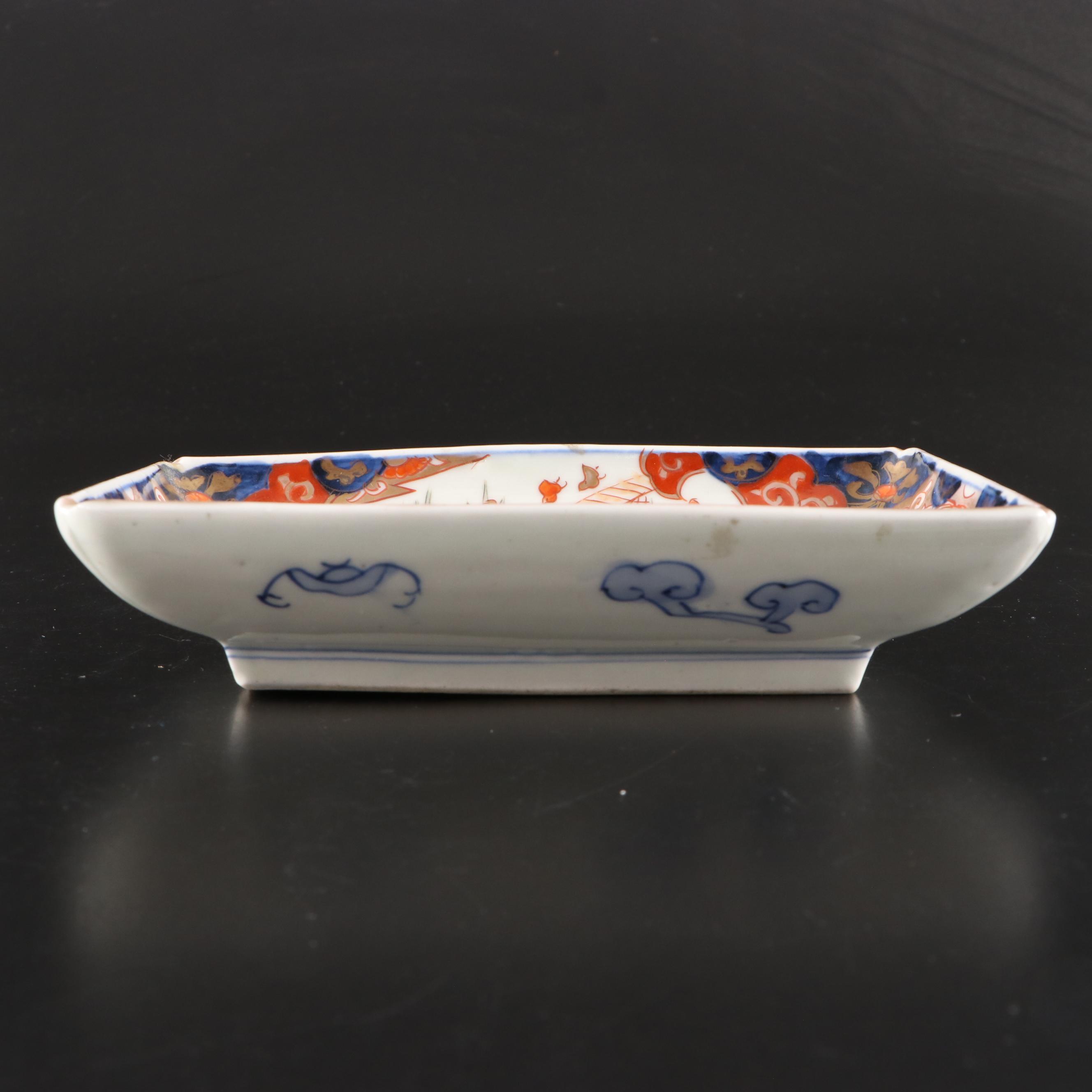 Japanese Porcelain Imari Rectangular Dishes