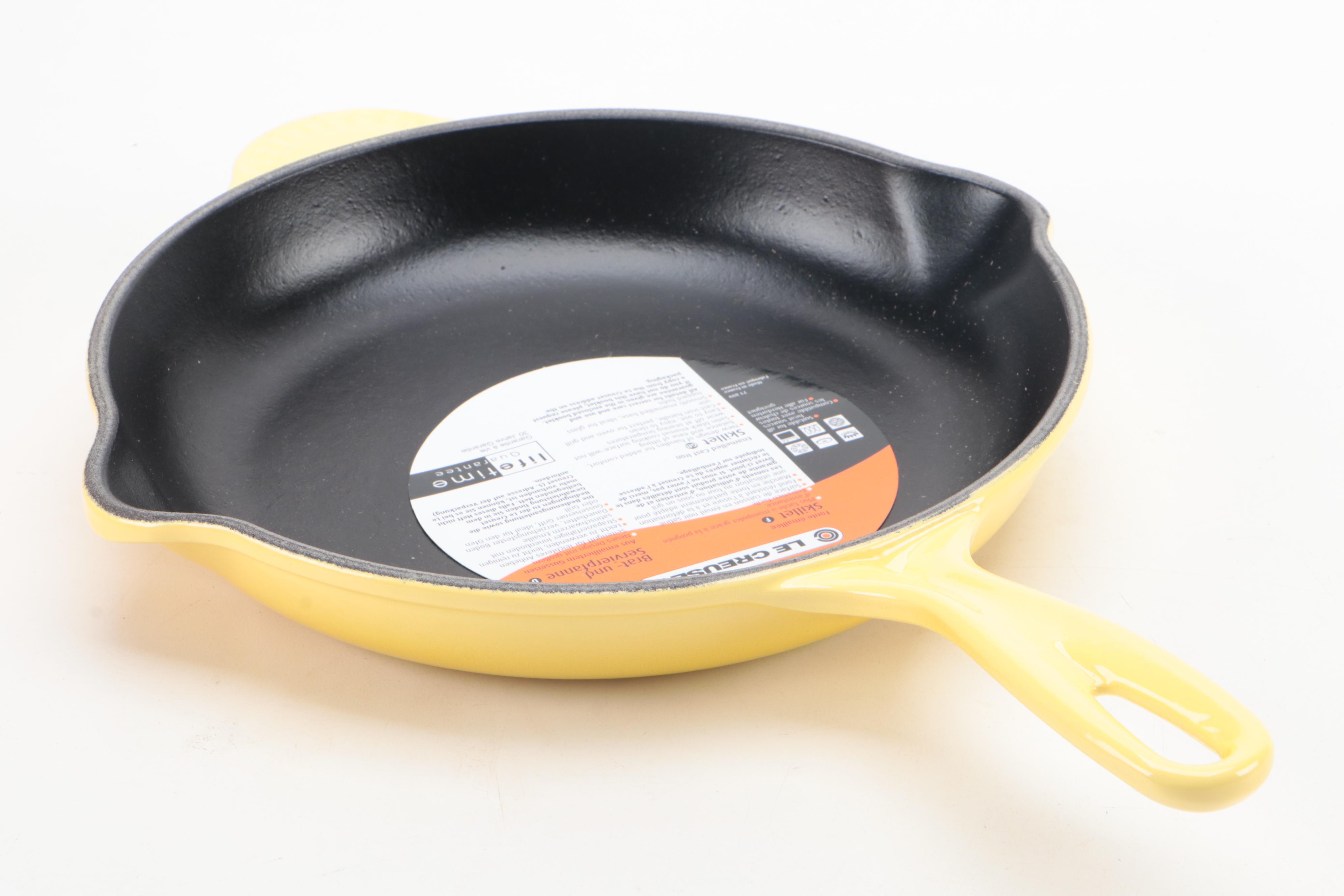 Le Creuset Soleil 9" Round Enameled Cast Iron Skillet