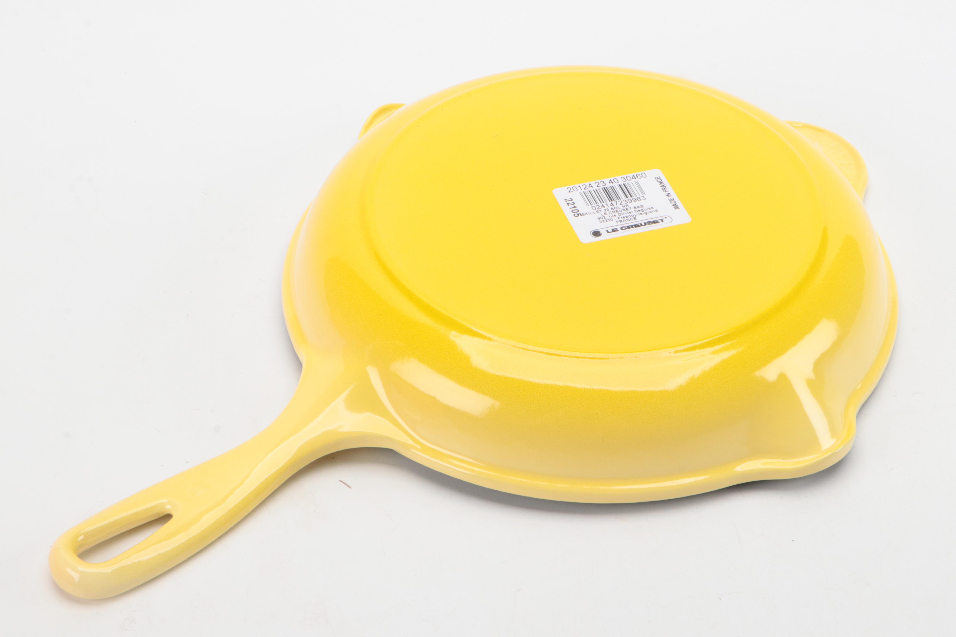 Le Creuset Soleil 9" Round Enameled Cast Iron Skillet