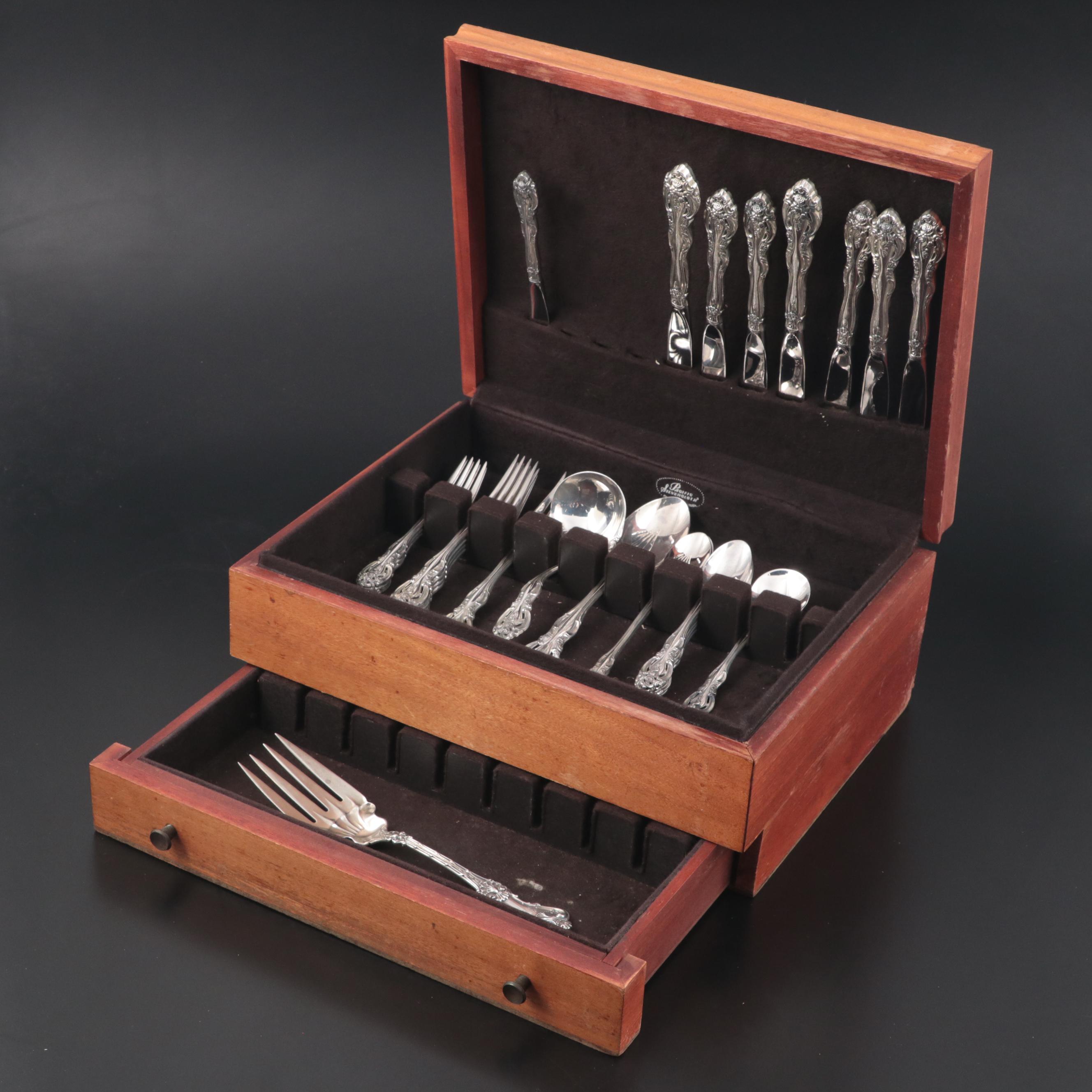 Gorham "La Scala" Sterling Silver Flatware, Mid to Late 20th Century