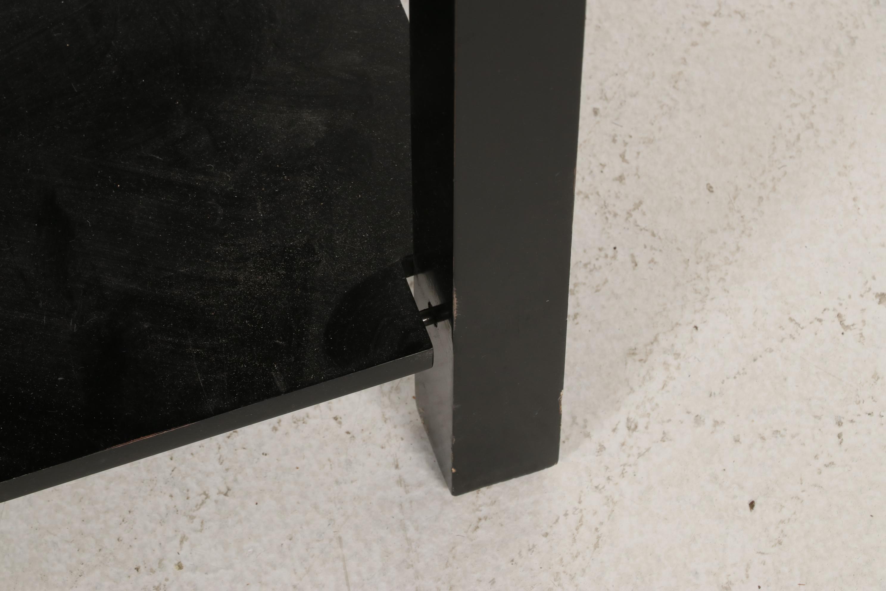 Ameriwood Industries Ebonized Wood Three-Door Console Cabinet