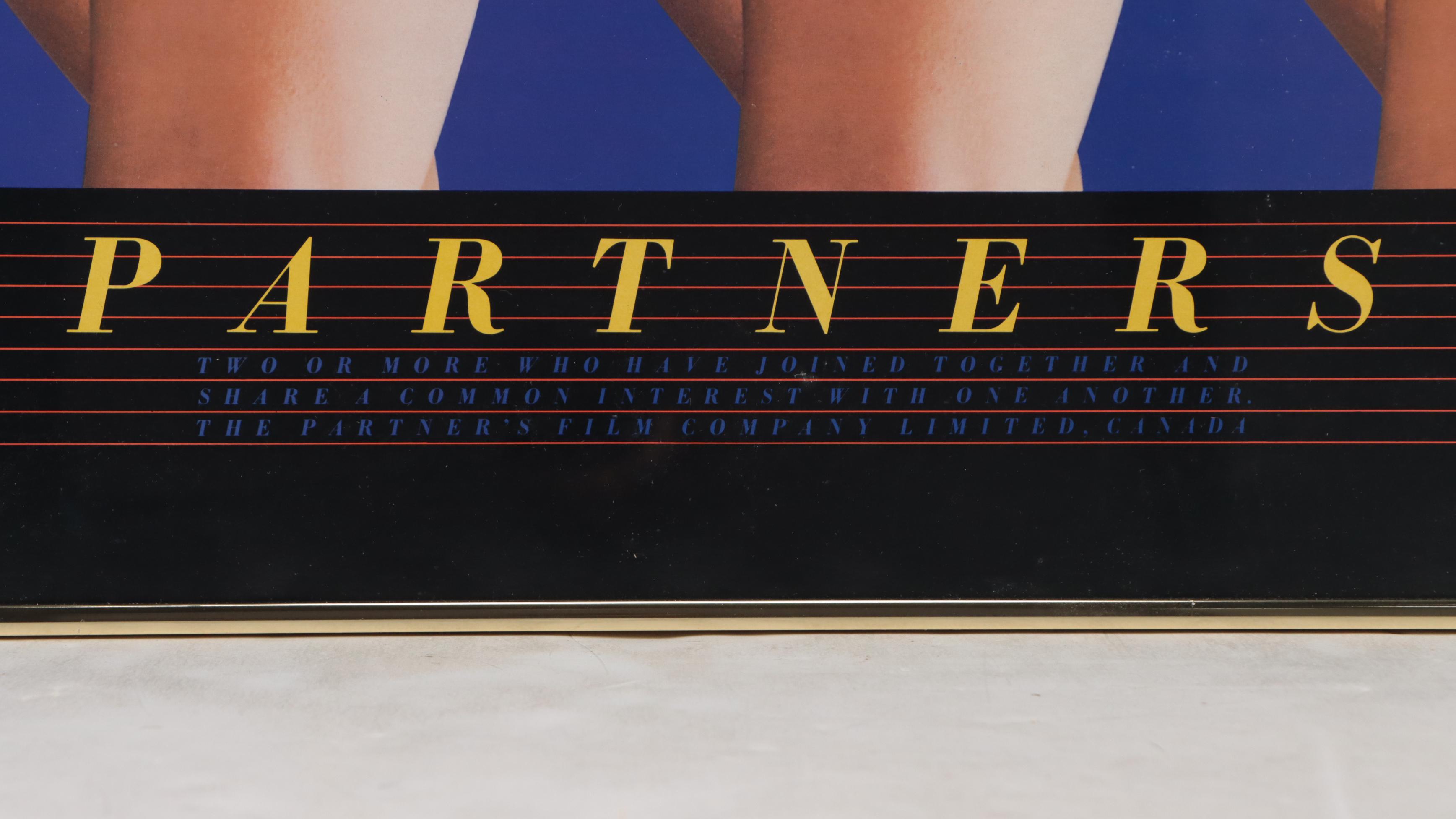 Partners Film Company Graphic Poster