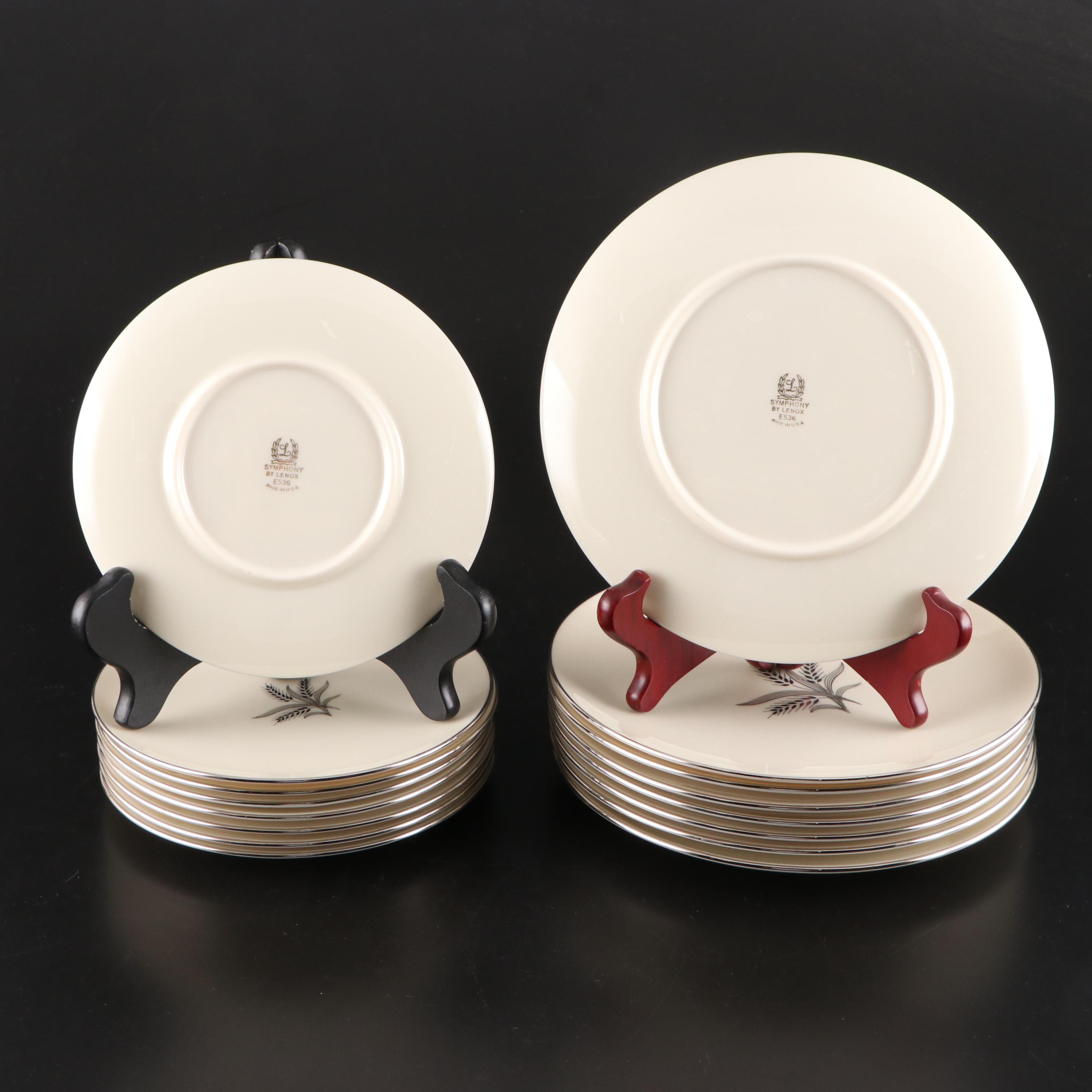 Lenox "Symphony" Porcelain Dinnerware and Candlesticks, 1961–1971