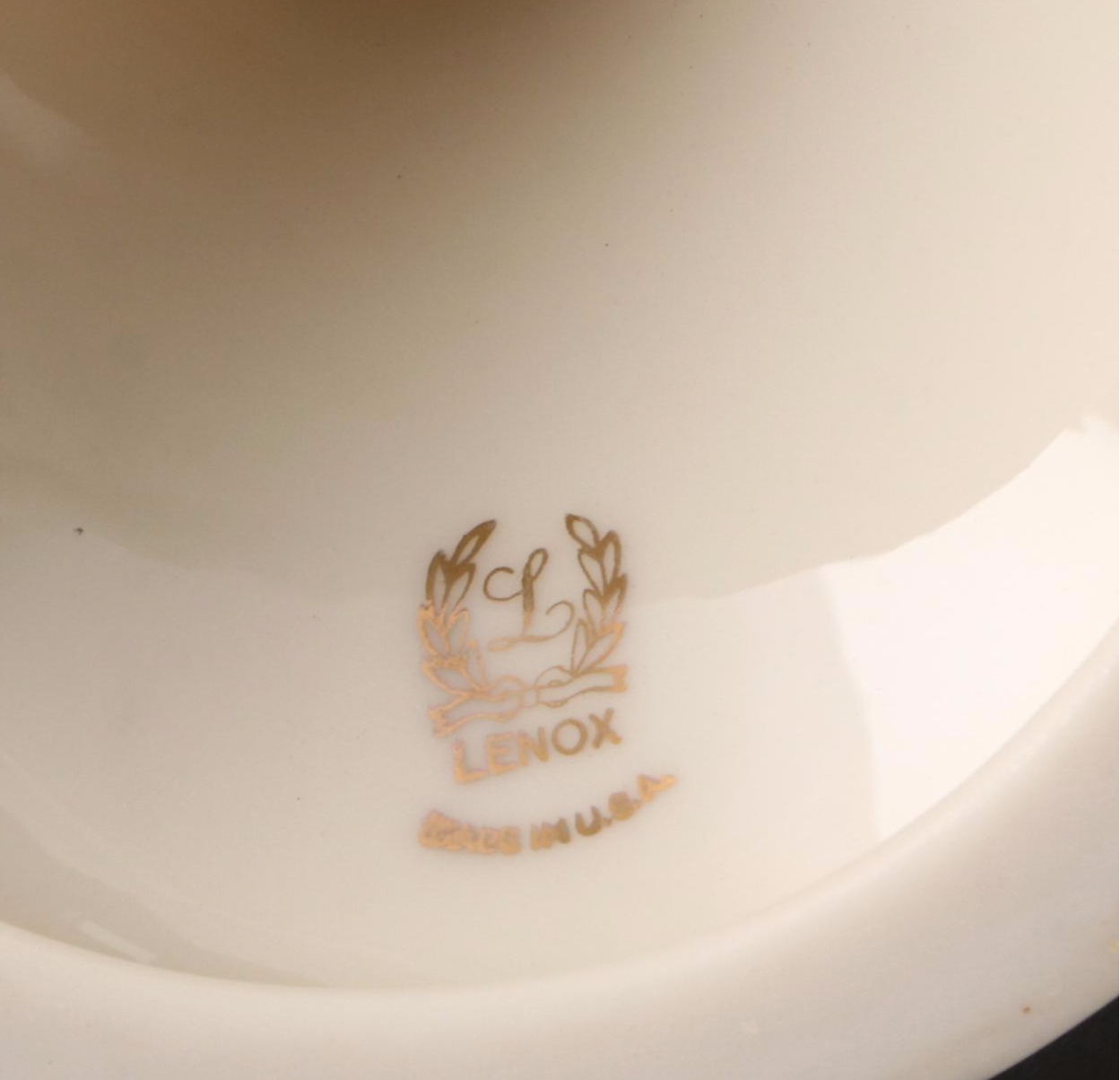 Lenox "Symphony" Porcelain Dinnerware and Candlesticks, 1961–1971