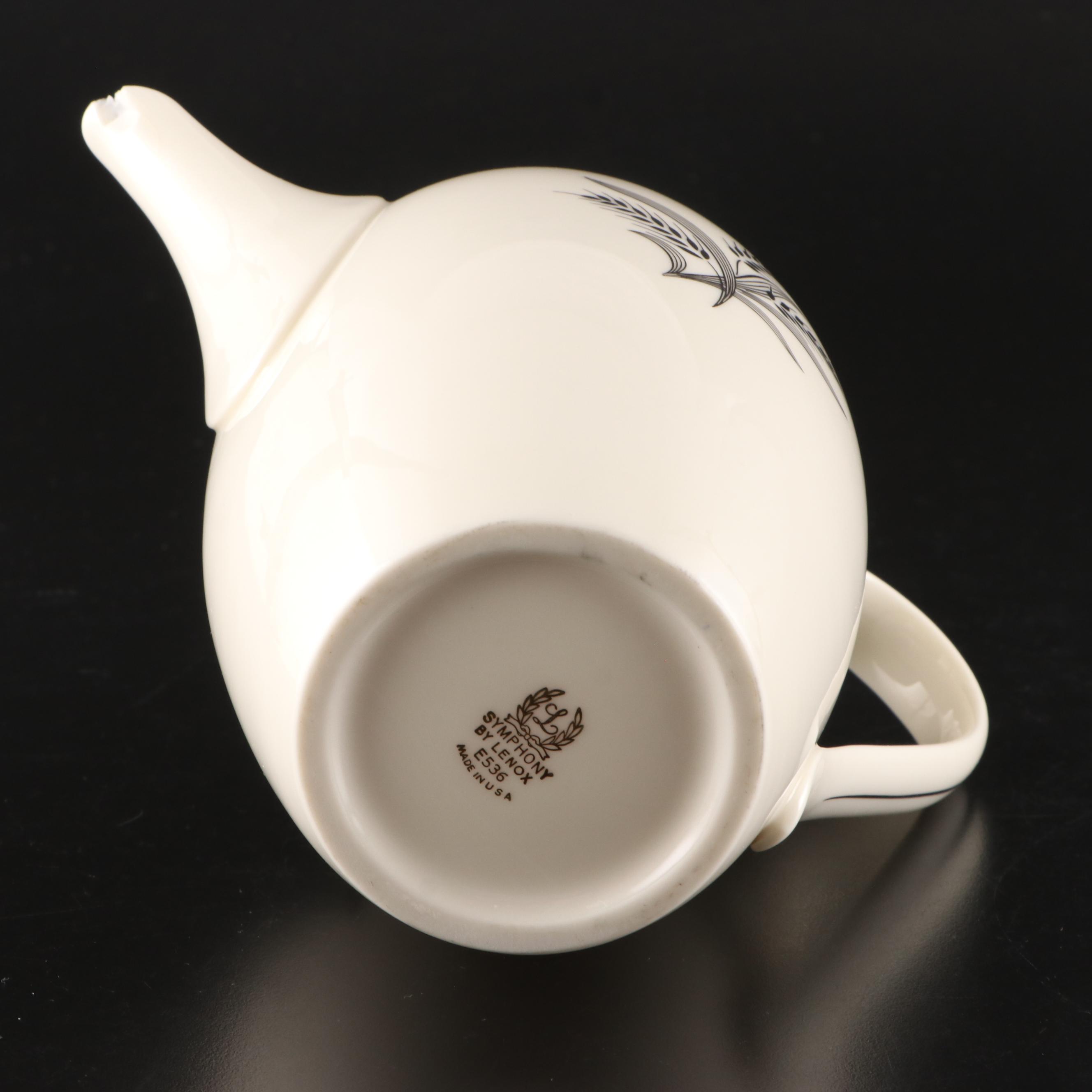 Lenox "Symphony" Porcelain Dinnerware and Candlesticks, 1961–1971