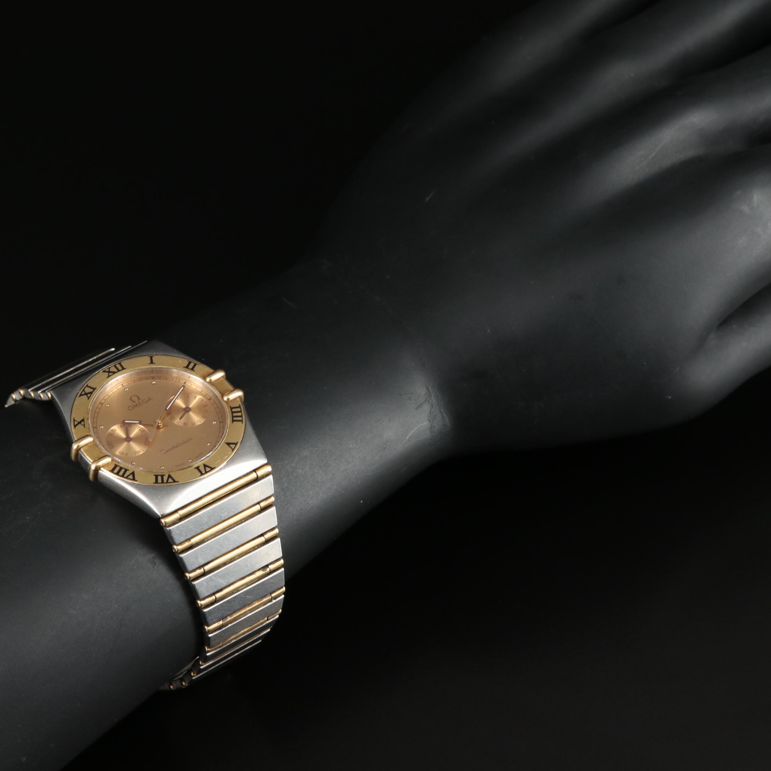 Omega Constellation Day-Date Quartz Watch