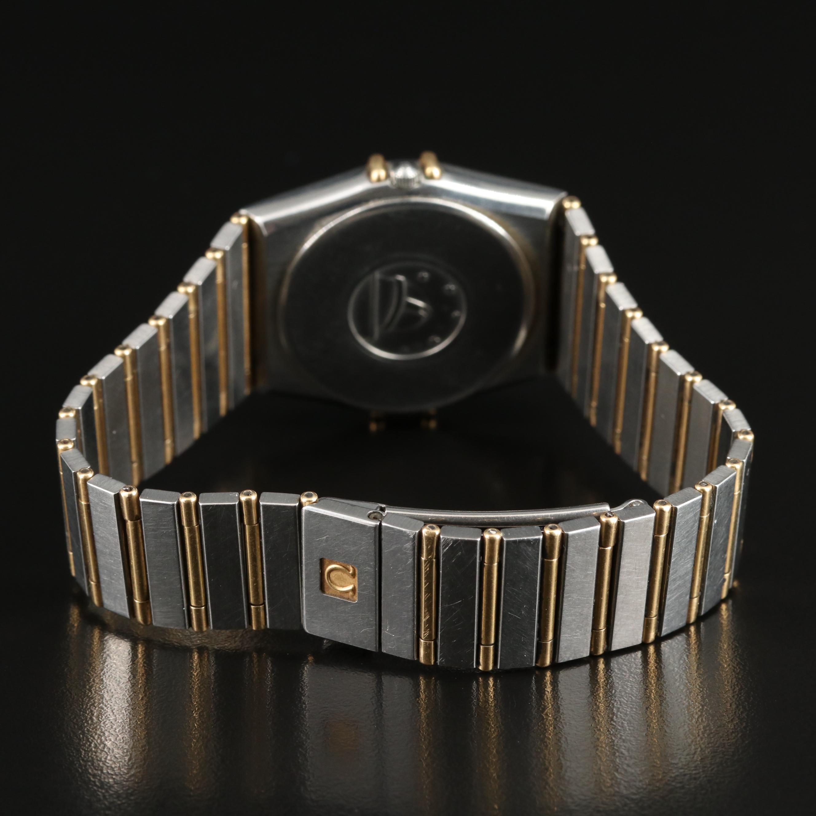 Omega Constellation Day-Date Quartz Watch