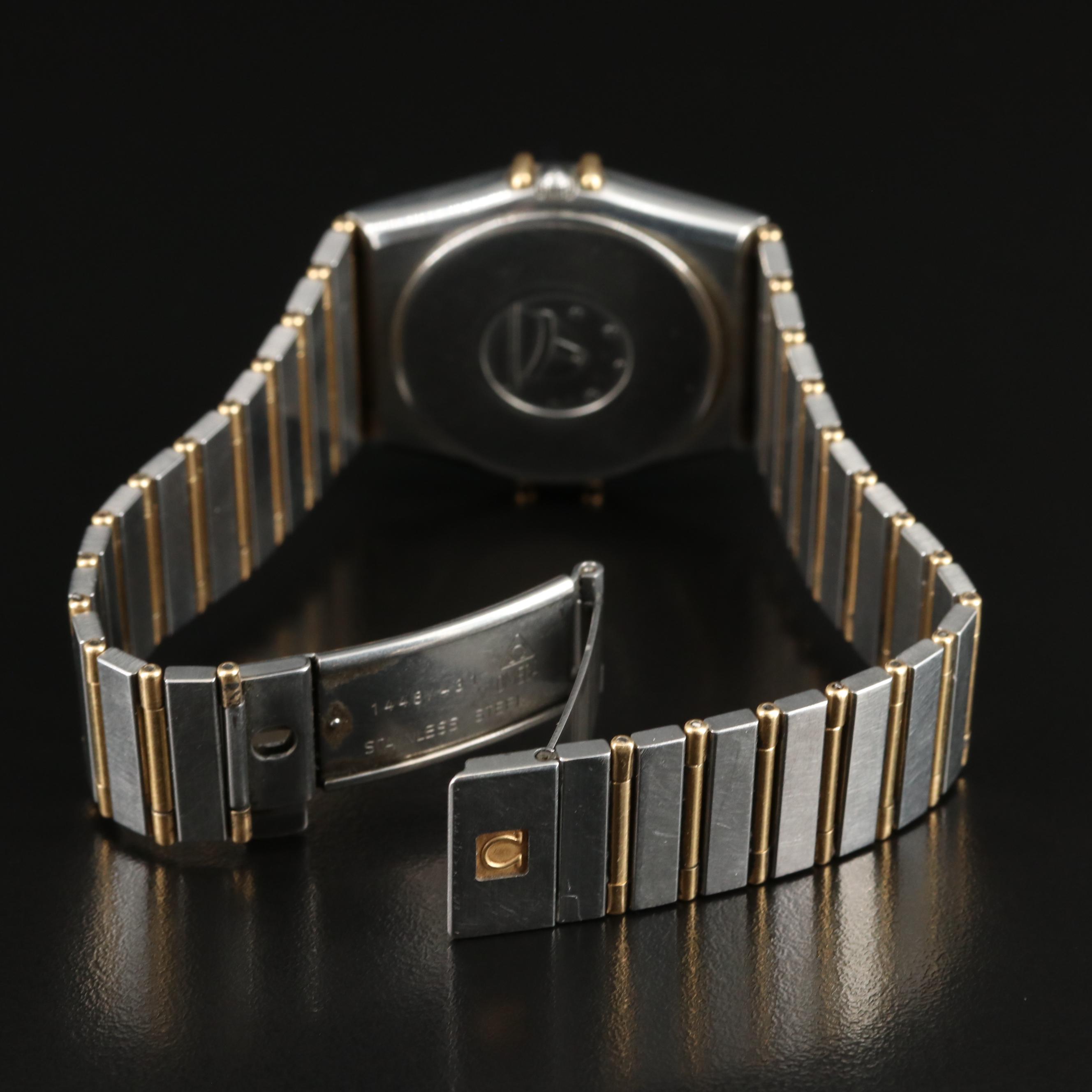 Omega Constellation Day-Date Quartz Watch