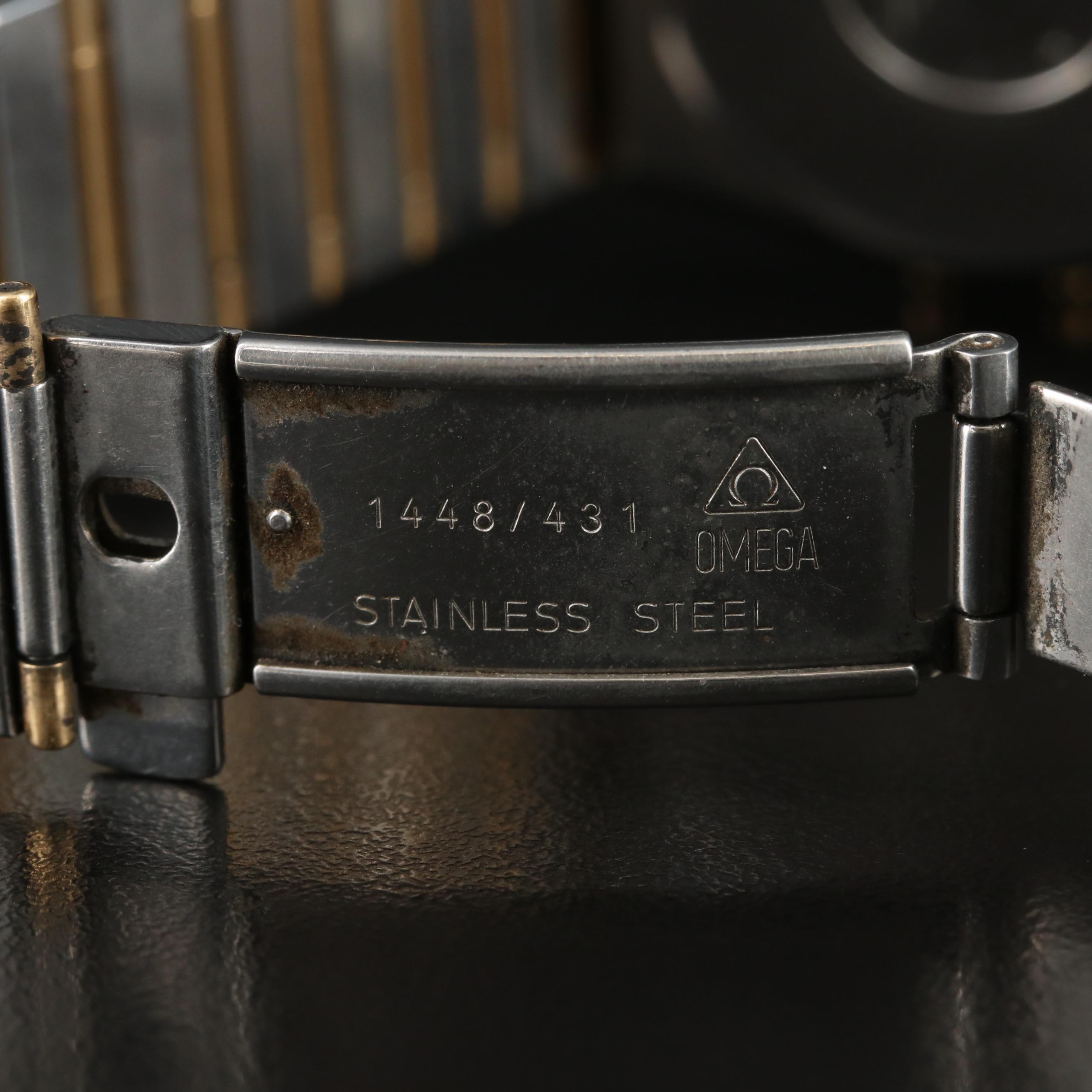 Omega Constellation Day-Date Quartz Watch