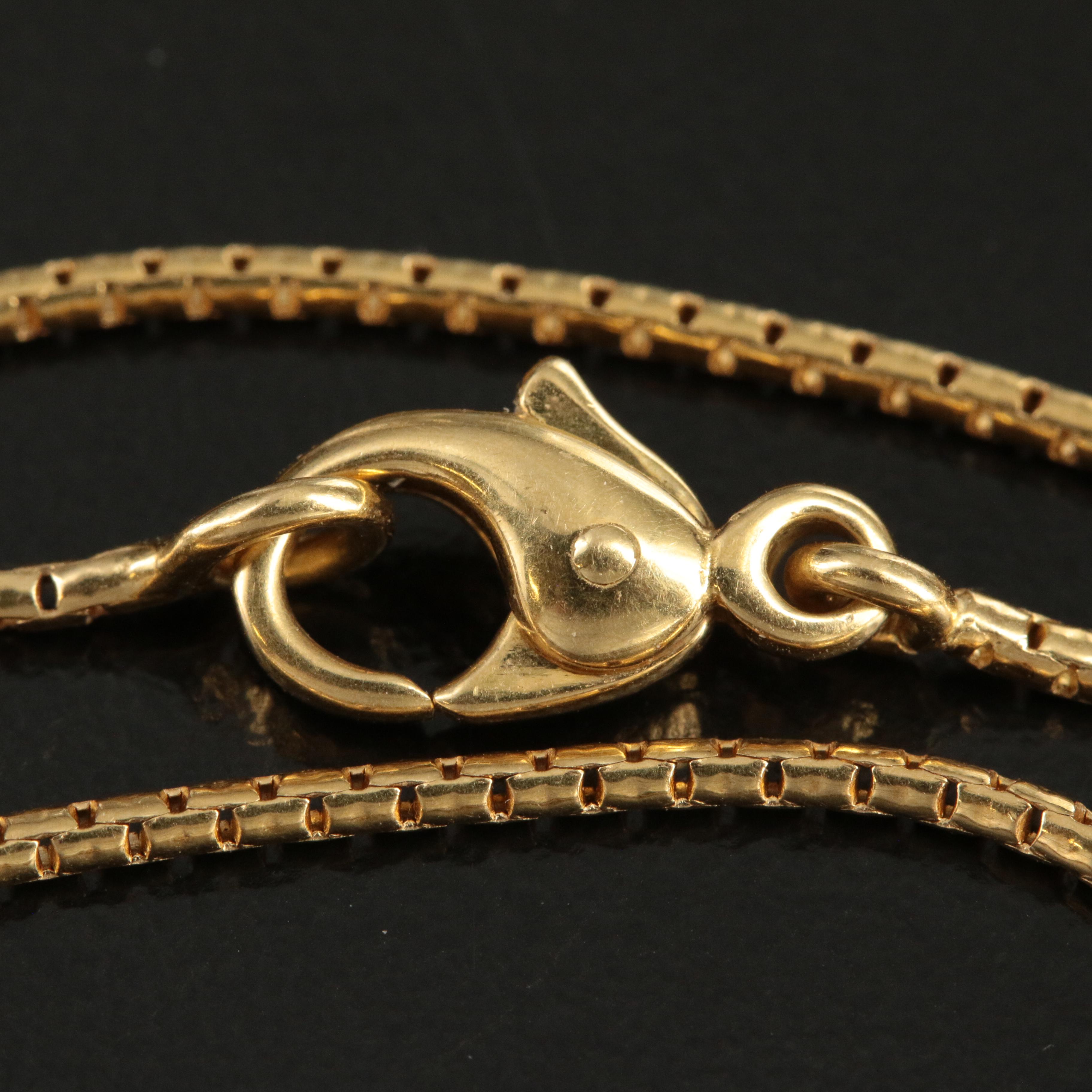 Vintage Gucci 18K Diamond and Ruby Quatrefoil Necklace